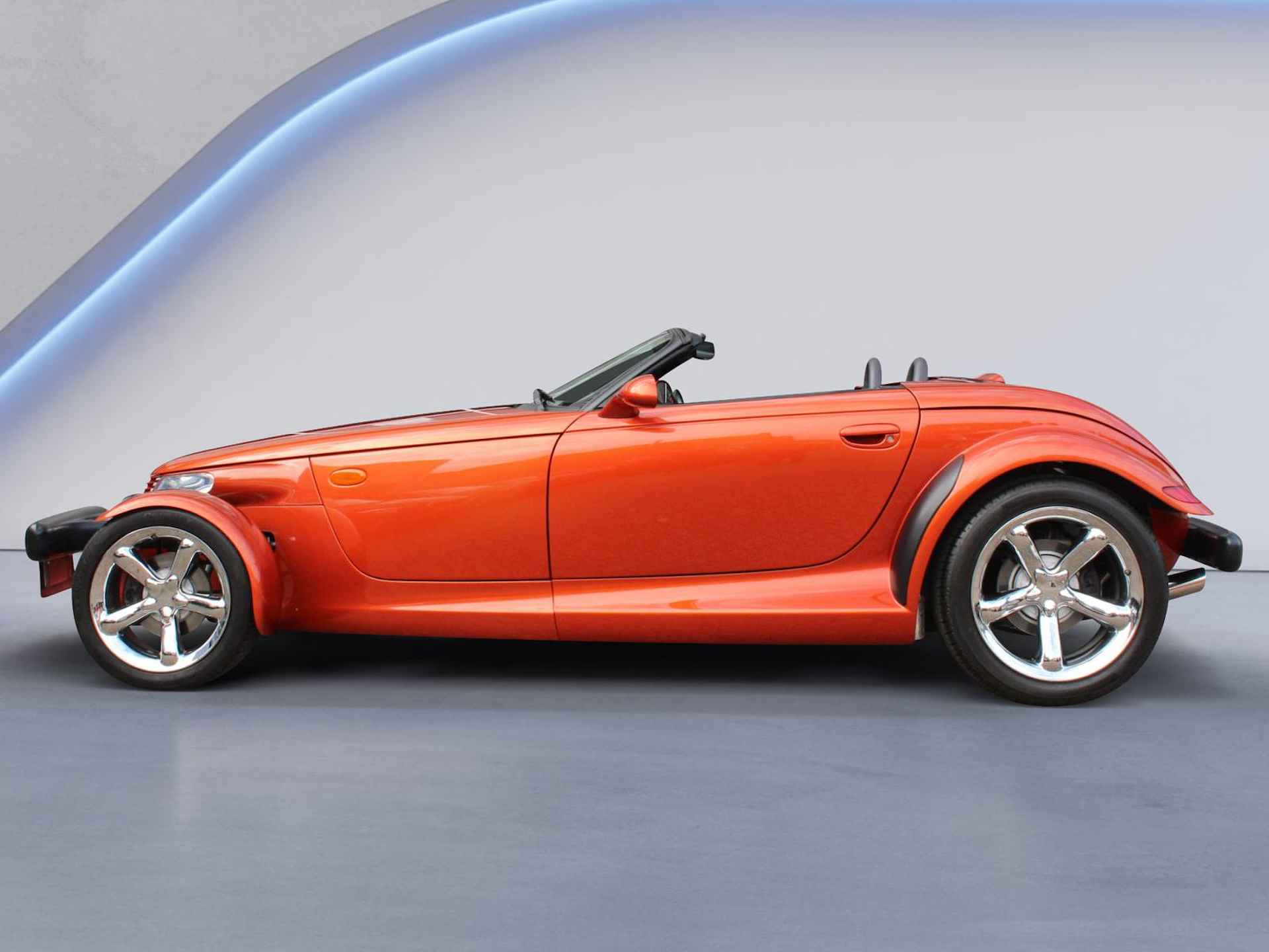 Plymouth Prowler Automaat 3.5i-V6 Youngtimer Nieuwe Cabriokap, Wind scherm Auto is in Concoursstaat. - 2/17