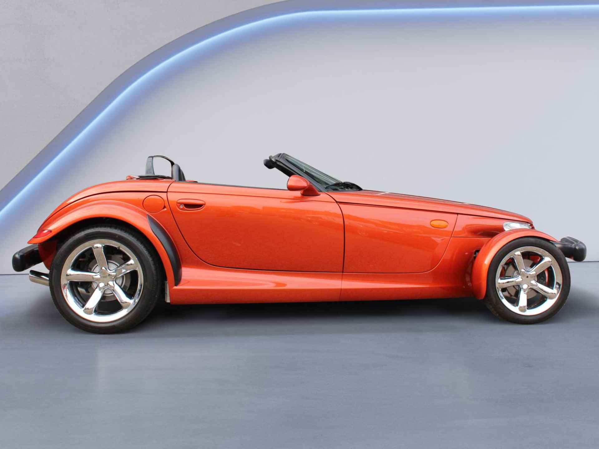 Plymouth Prowler Automaat 3.5i-V6 Youngtimer Nieuwe Cabriokap, Wind scherm Auto is in Concoursstaat. - 5/17