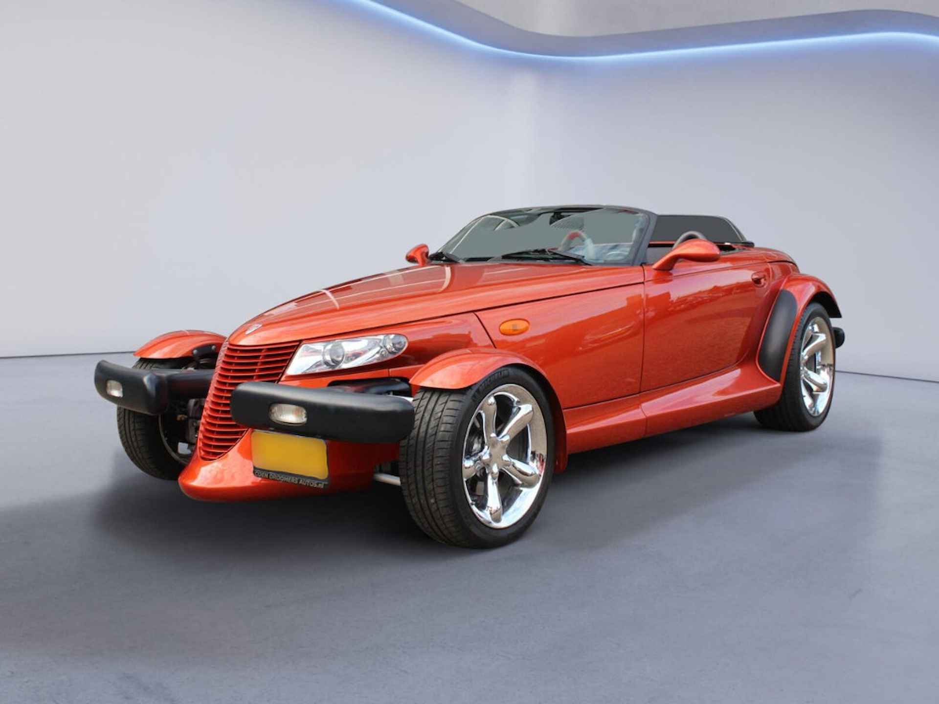 Plymouth Prowler Automaat 3.5i-V6 Youngtimer Nieuwe Cabriokap, Wind scherm Auto is in Concoursstaat. - 19/19