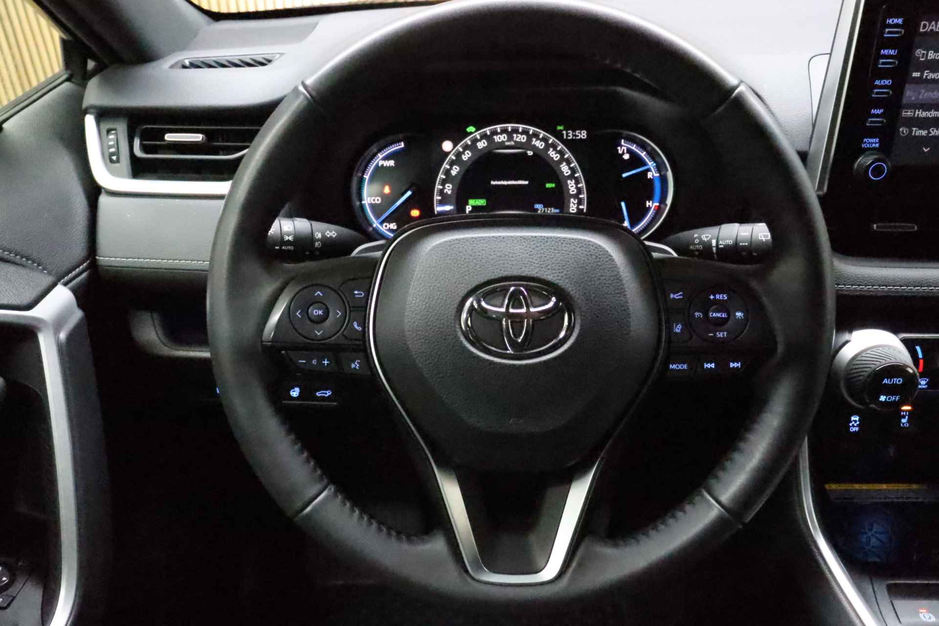 Toyota RAV4 2.5 Hybrid Black Edition | Trekhaak | Google maps Navigatie | Clima | Cruise adaptief - 15/32