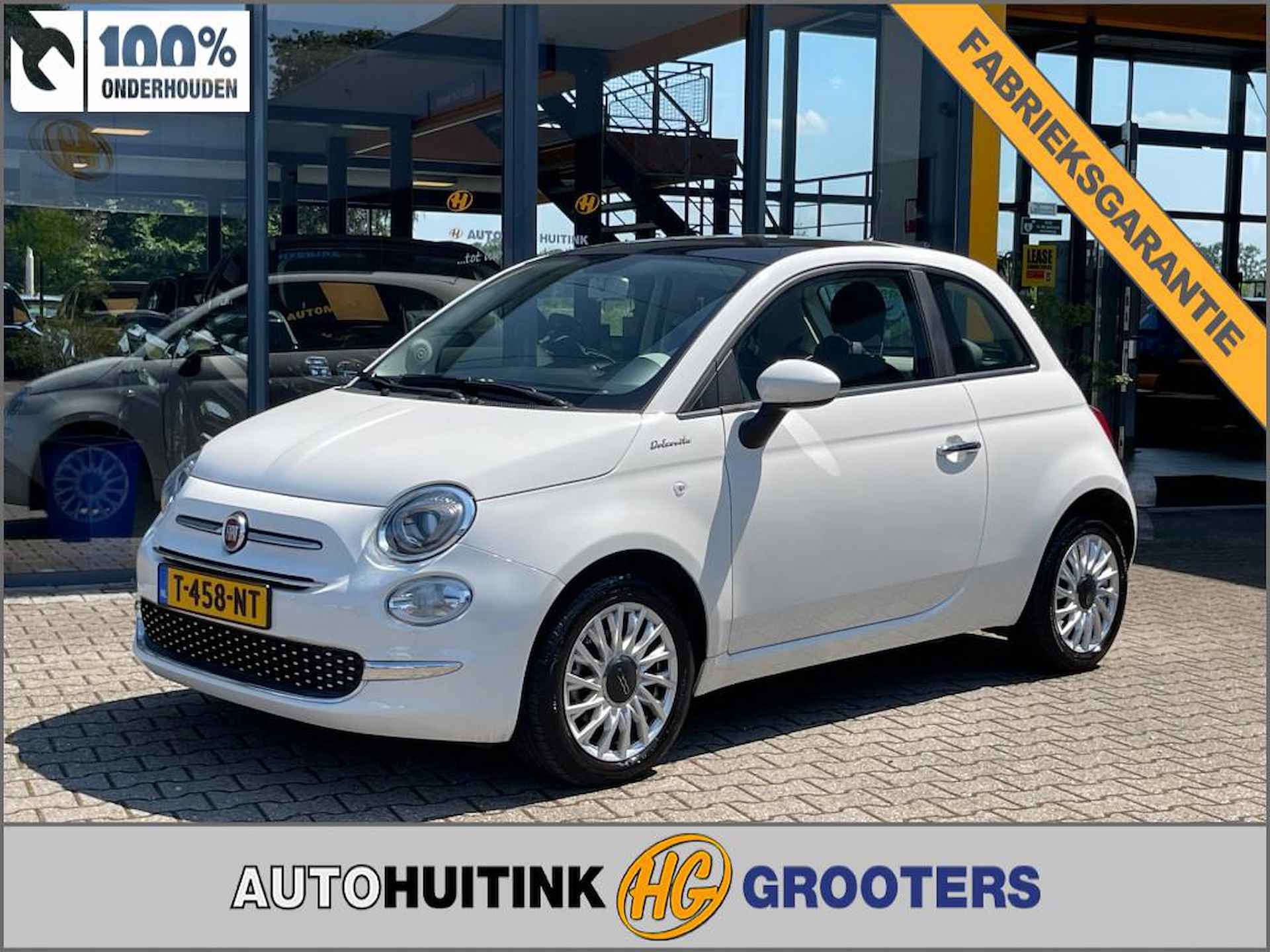 FIAT 500 1.0 Hybrid Dolcevita - Panorama - Apple/Android auto - 1/39