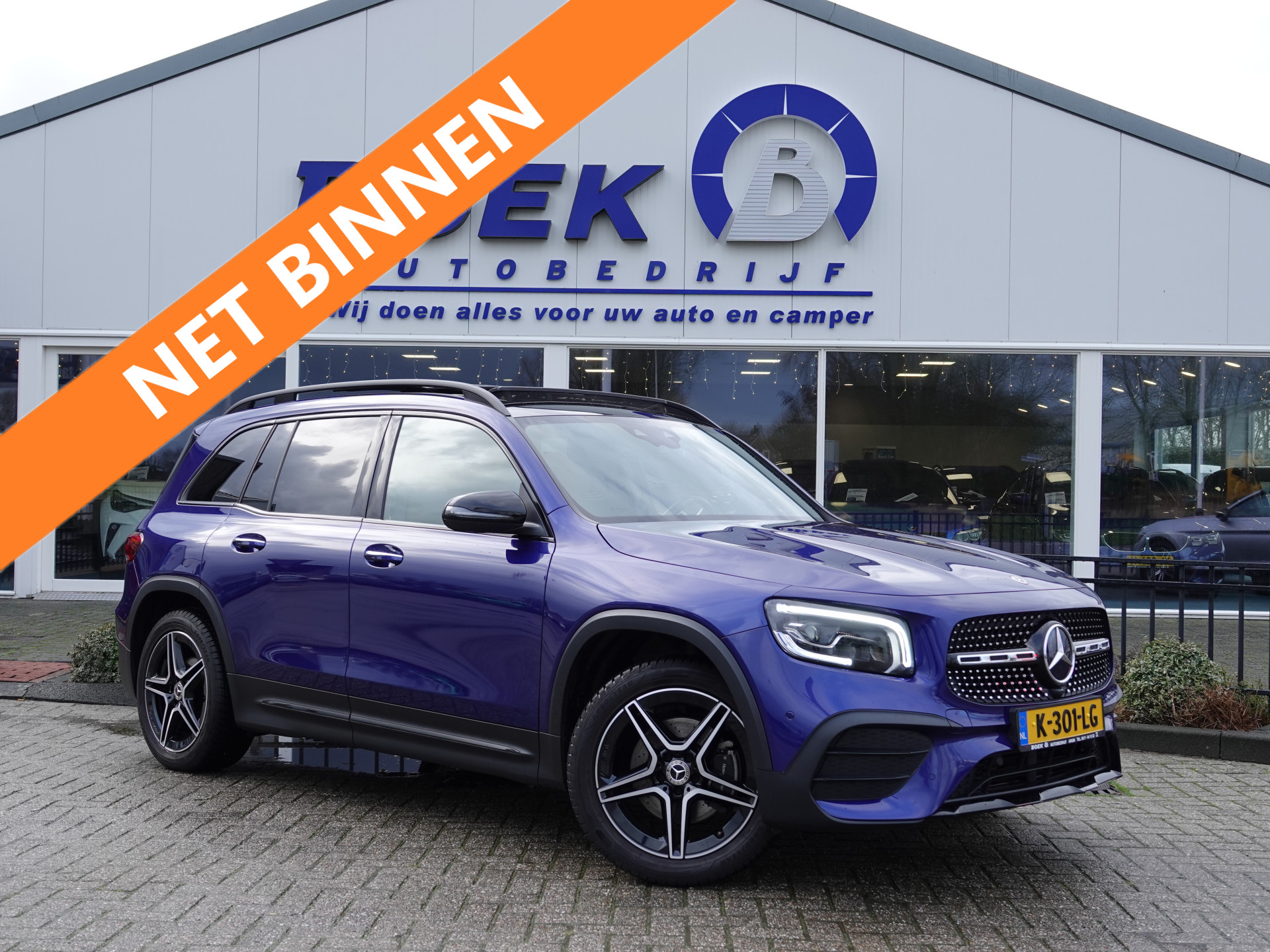 Mercedes-Benz GLB 200 Bus. Sol. 165PK AMG PANO | LED MATRIX | LEER | NAVI | DODE HOEK