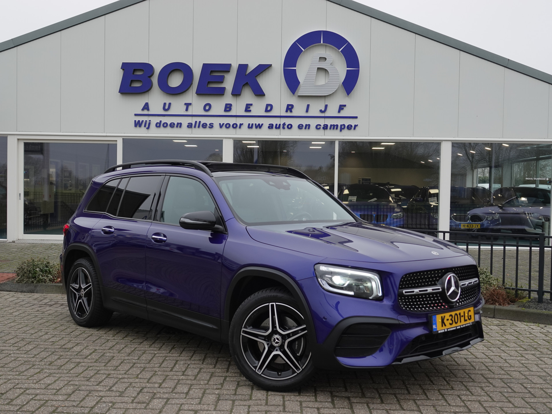 Mercedes-Benz GLB 200 Bus. Sol. 165PK AMG PANO | LED MATRIX | LEER | NAVI | DODE HOEK