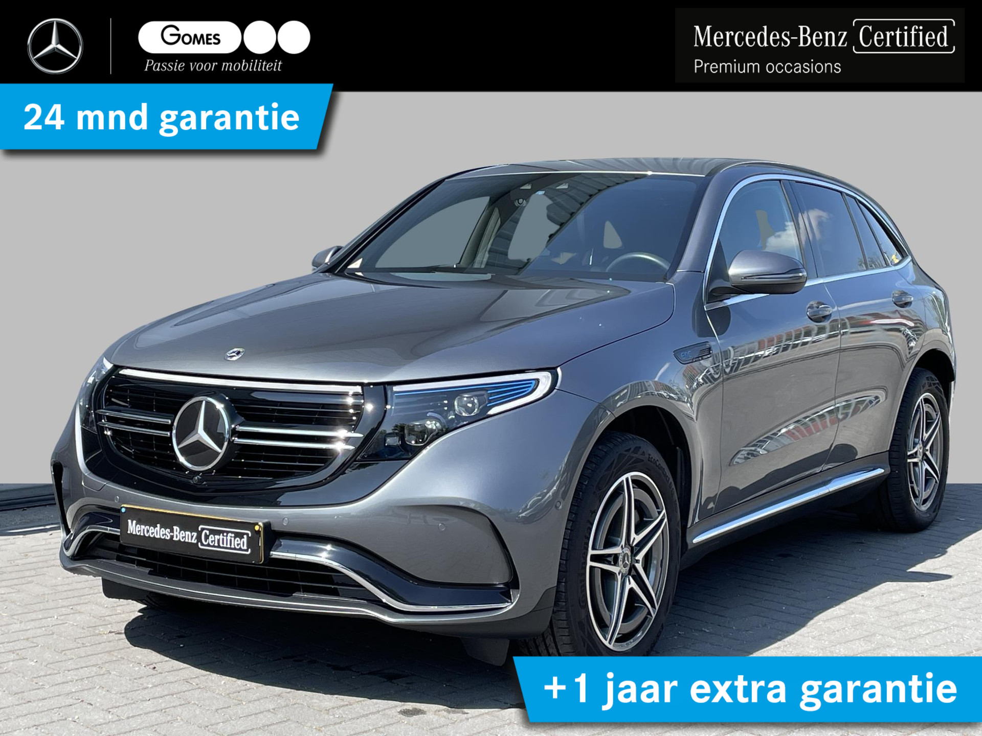 Mercedes-Benz EQC 400 4MATIC | RijAssistentiepakket | Schuifdak bij viaBOVAG.nl