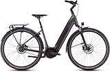 CUBE SUPREME HYBRID DELUXE ONE 625Wh Lage instap Slateblack/black EE50 50cm EE50 2025