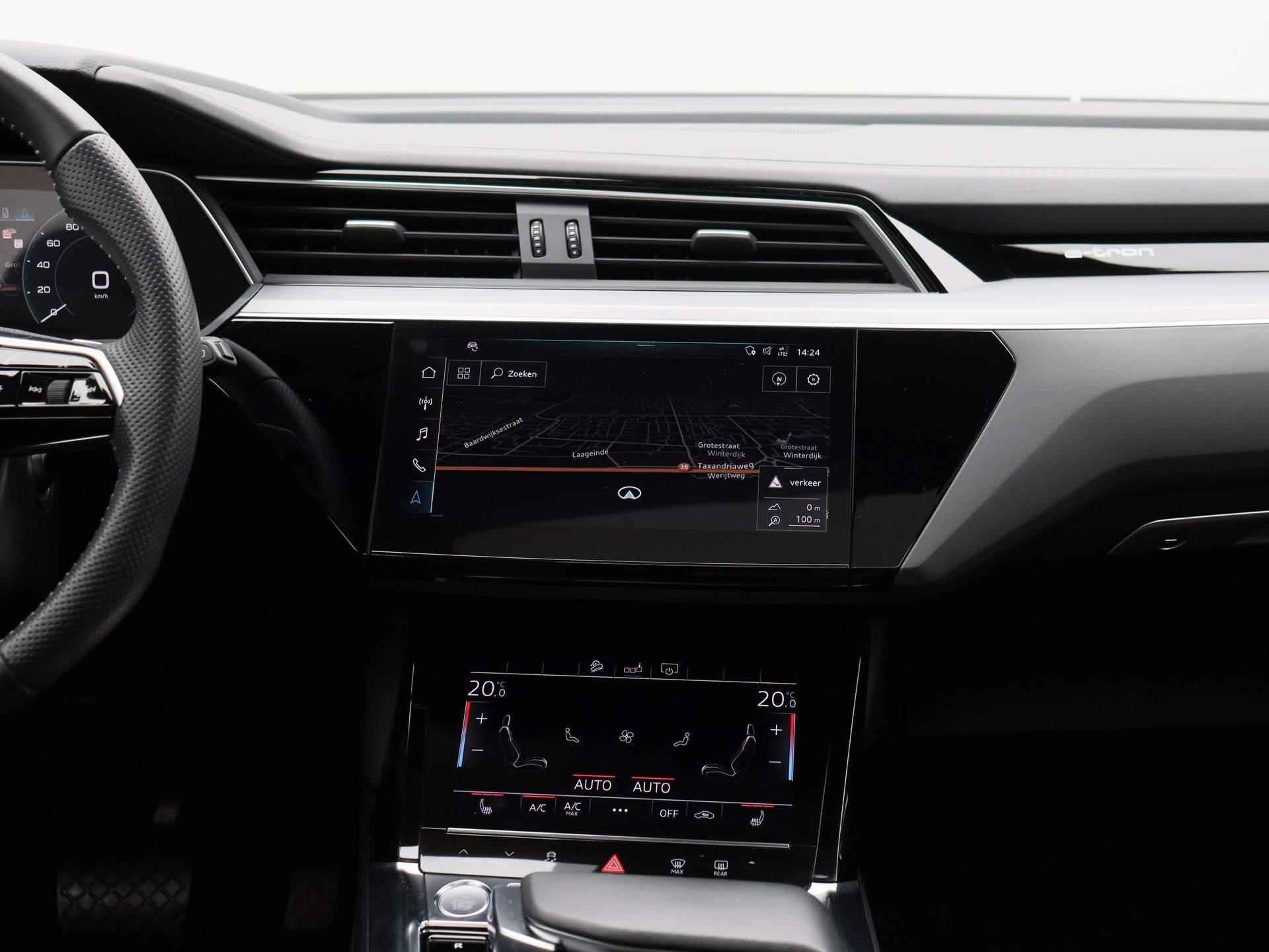 Audi e-tron e-tron 55 quattro advanced 95 kWh | Half-Leder | Navigatie | ECC | PDC | LMV | Schuifdak | LED | Camera - 8/54