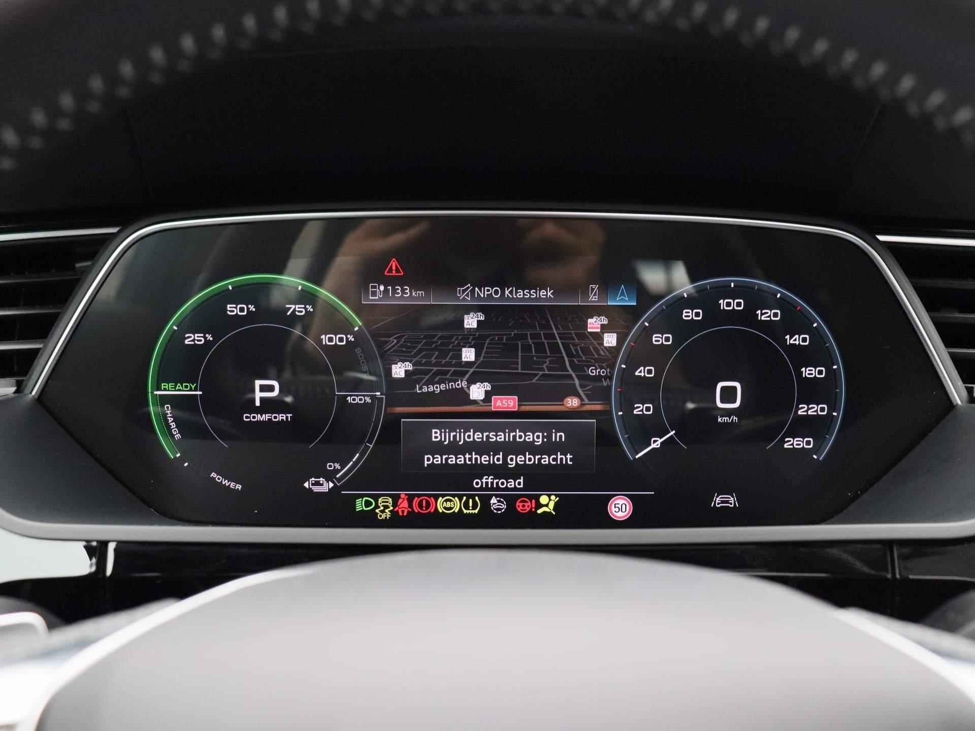 Audi e-tron e-tron 55 quattro advanced 95 kWh | Half-Leder | Navigatie | ECC | PDC | LMV | Schuifdak | LED | Camera - 19/54