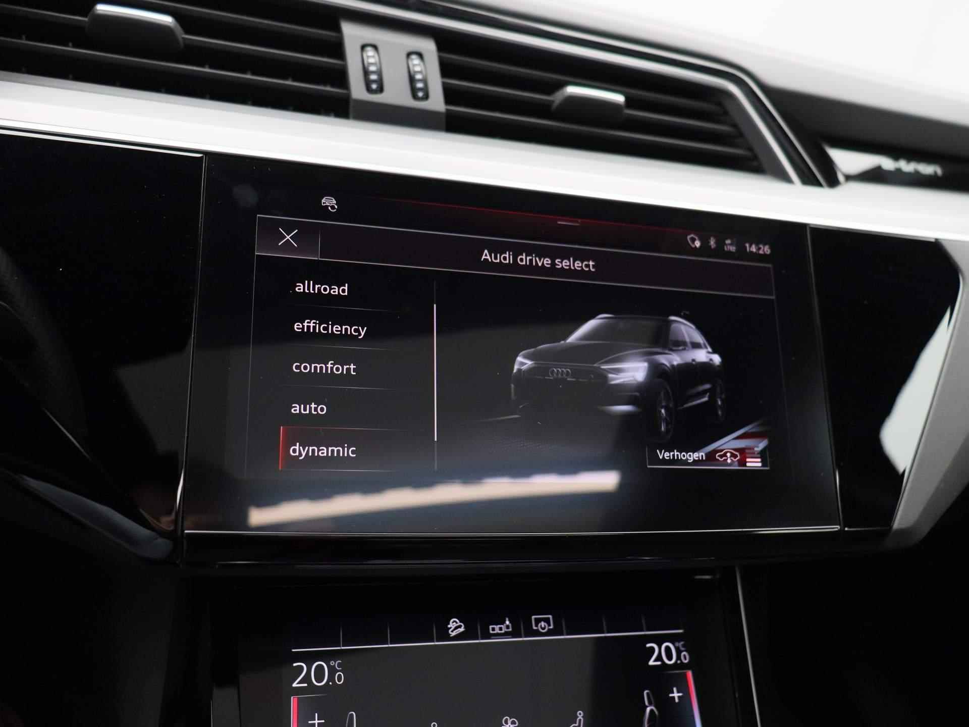 Audi e-tron e-tron 55 quattro advanced 95 kWh | Half-Leder | Navigatie | ECC | PDC | LMV | Schuifdak | LED | Camera - 37/54