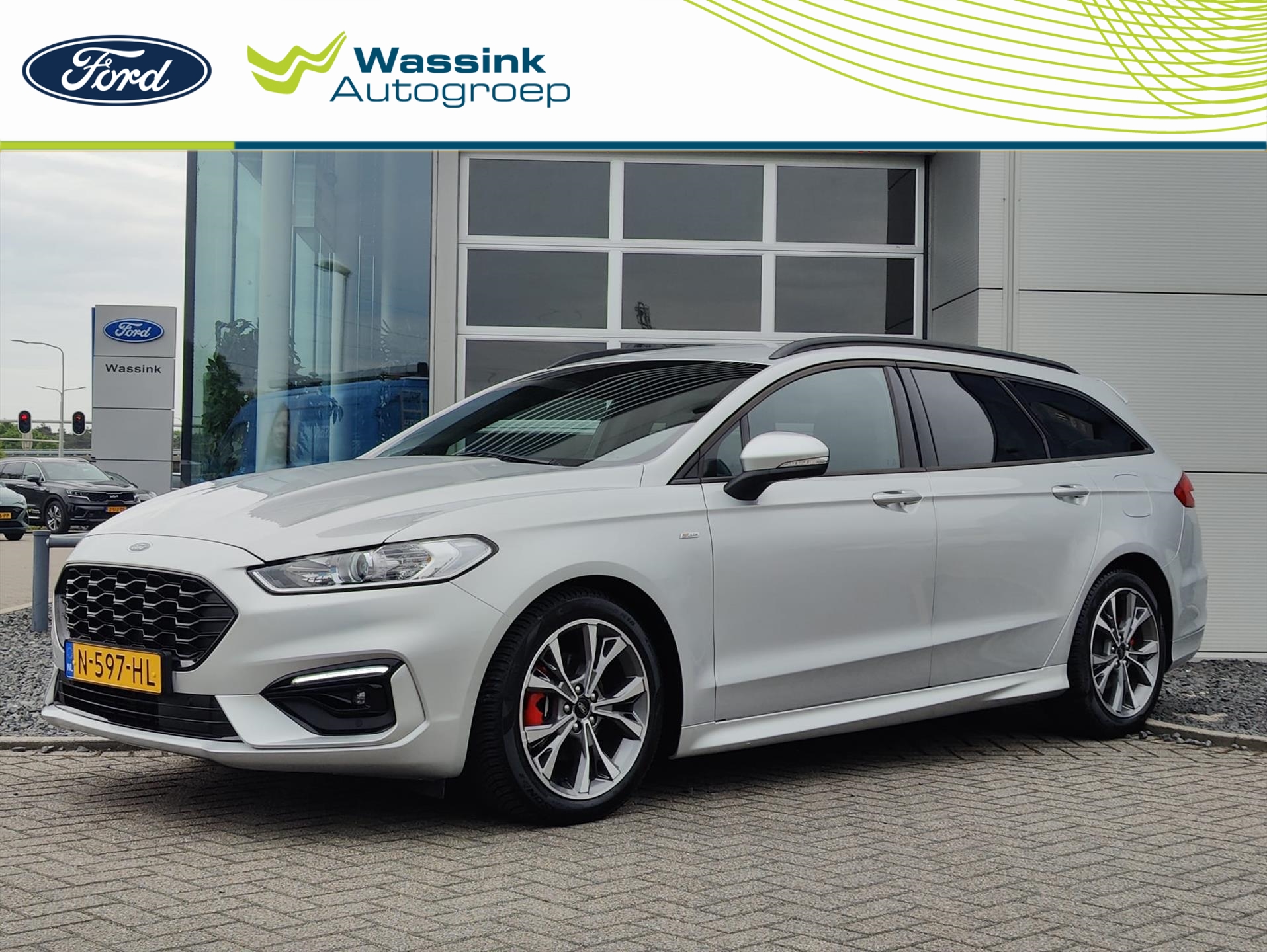 FORD Mondeo Wagon 2.0 HEV 187pk eCVT ST-Line | AUTOMAAT | Cruise Control | Navigatie | PDC Achter |