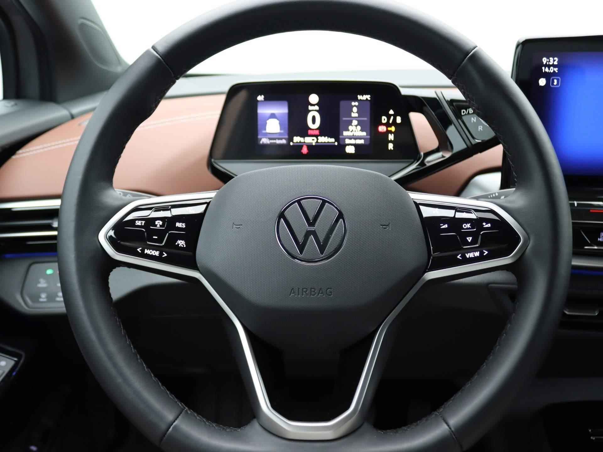 Volkswagen ID.5 Pro 77 kWh 204PK Warmtepomp, panoramadak, trekhaak, 360 gr. camera, Head-up, winterpakket Plus, Assist. pakket Plus, alarm, 19'' lichtmetaal - 18/46