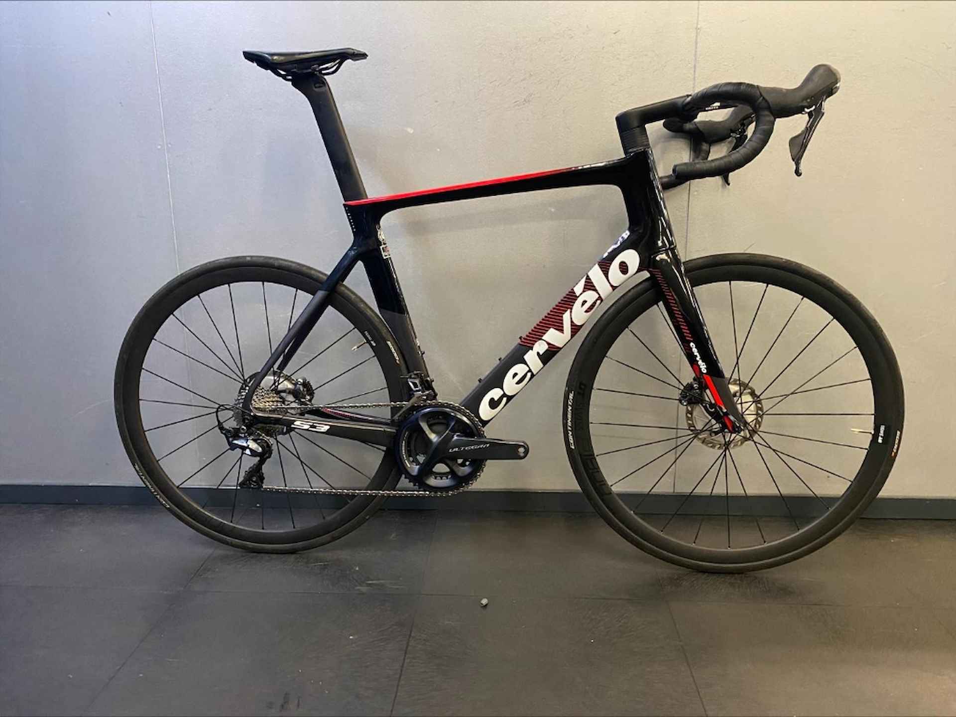 Cervélo CERVELO S3 DI  H58 BLACKRED Shimano Ultegra - 1/1