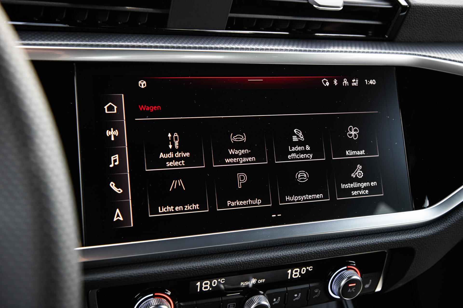 Audi Q3 Sportback 45 TFSI e 245pk S Edition | Sportstoelen | Adaptive cruise | Stoelverwarming | Achteruitrijcamera - 39/46