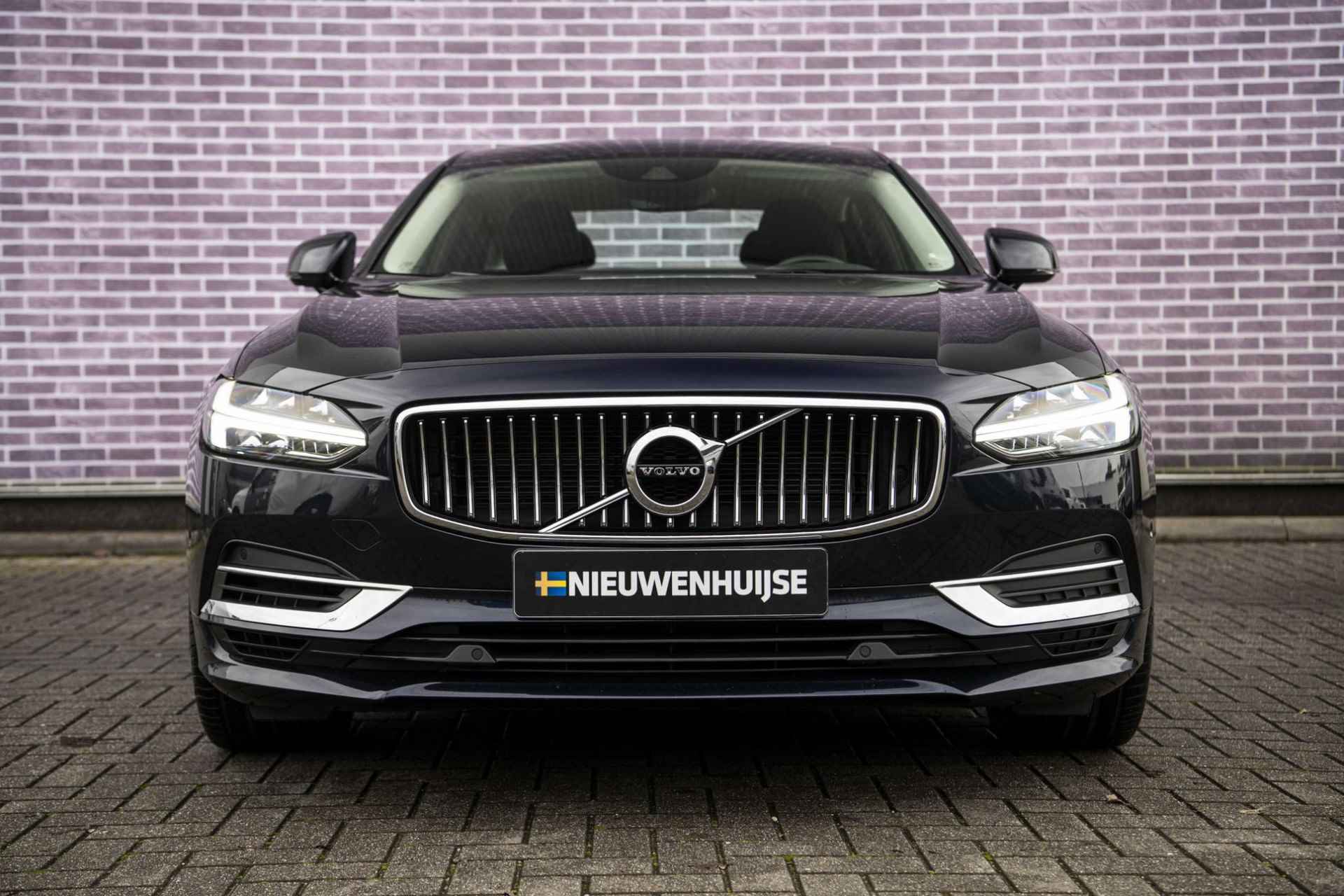 Volvo S90 T8 Recharge AWD Inscription Plus | Voorstoelen met massage en ventilatie | Parkeerverwarming | Park Assist Pilot | Stoel/stuur/achterbankverwarming | Adaptive cruise | Voorruitverwarming | DAB+ - 6/41