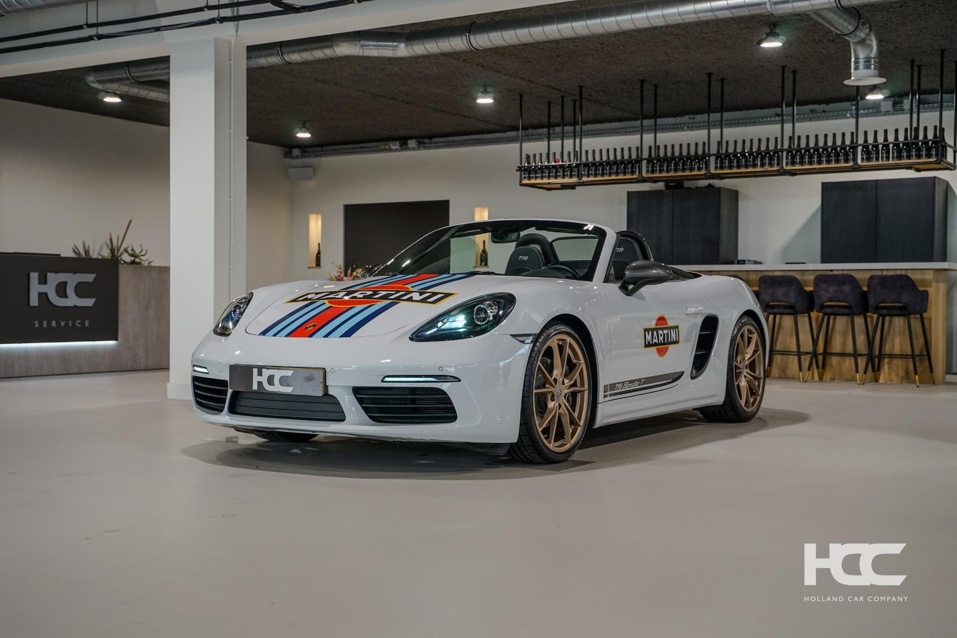 Porsche 718 Boxster T | IPE uitlaat | Martini | BTW