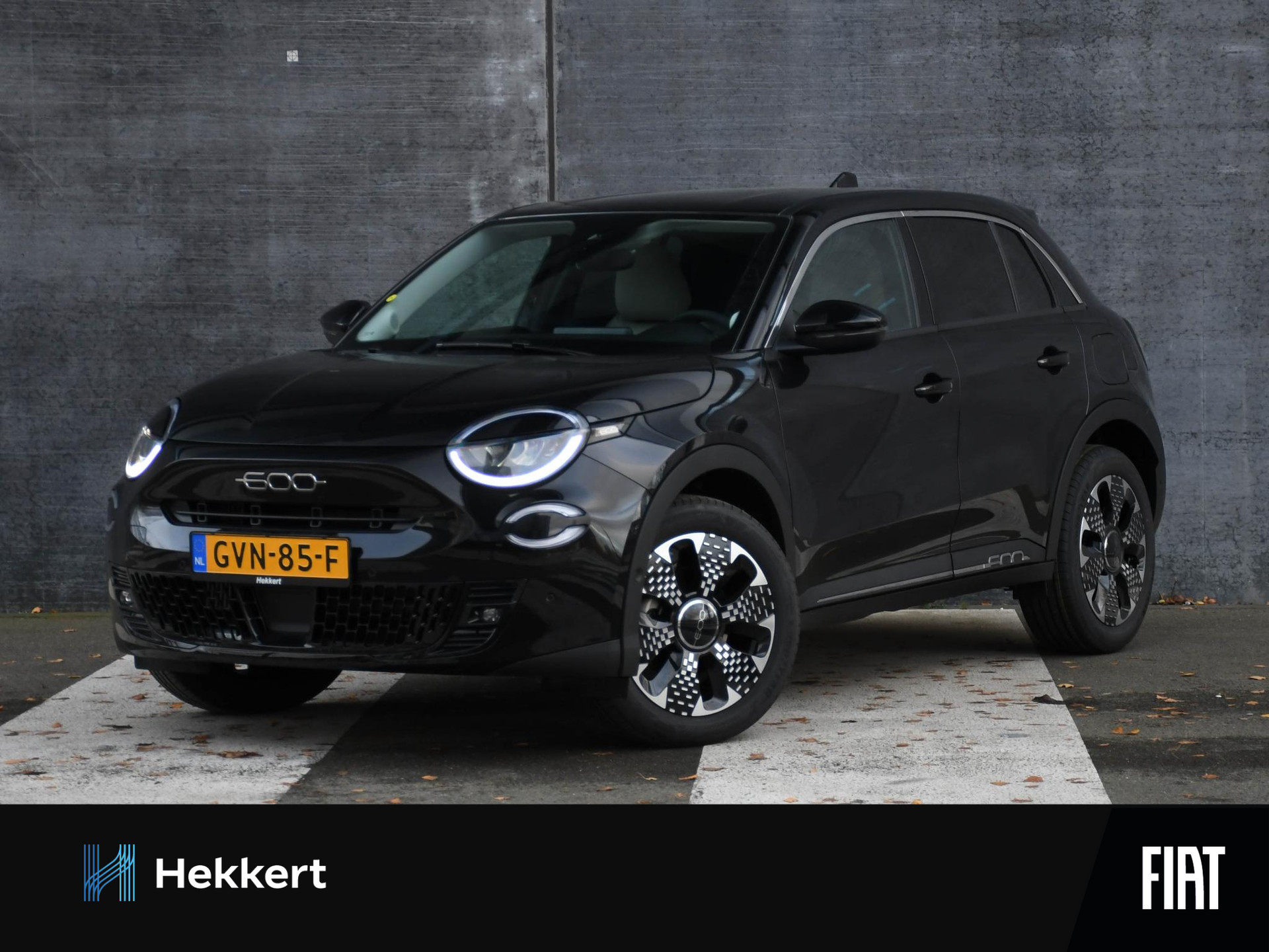 Fiat 600 La Prima 1.2 Hybrid 100pk Automaat DODE HOEK | ADAP. CRUISE | LEDER | MASSAGE | APPLE CARPLAY | KEYLESS ENTRY | DRAADLOOS OPLADEN