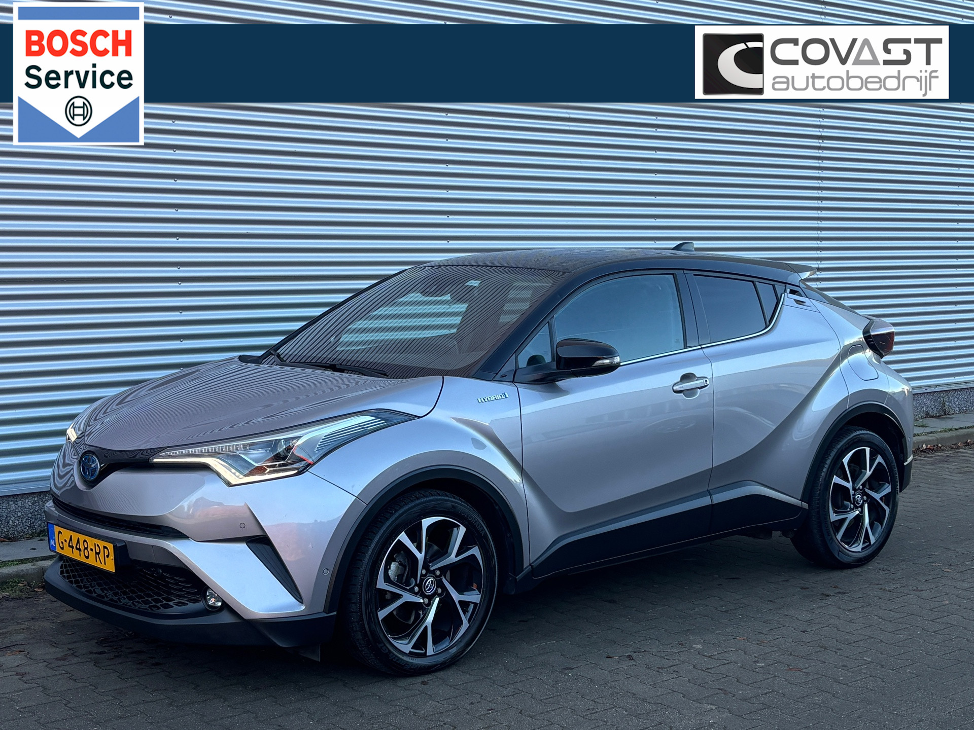 Toyota C-HR 1.8 Hybrid Style Ultimate | Led kopl. | Stoelvw | JBL | Navi | 18" L.M. | Zwart dak |