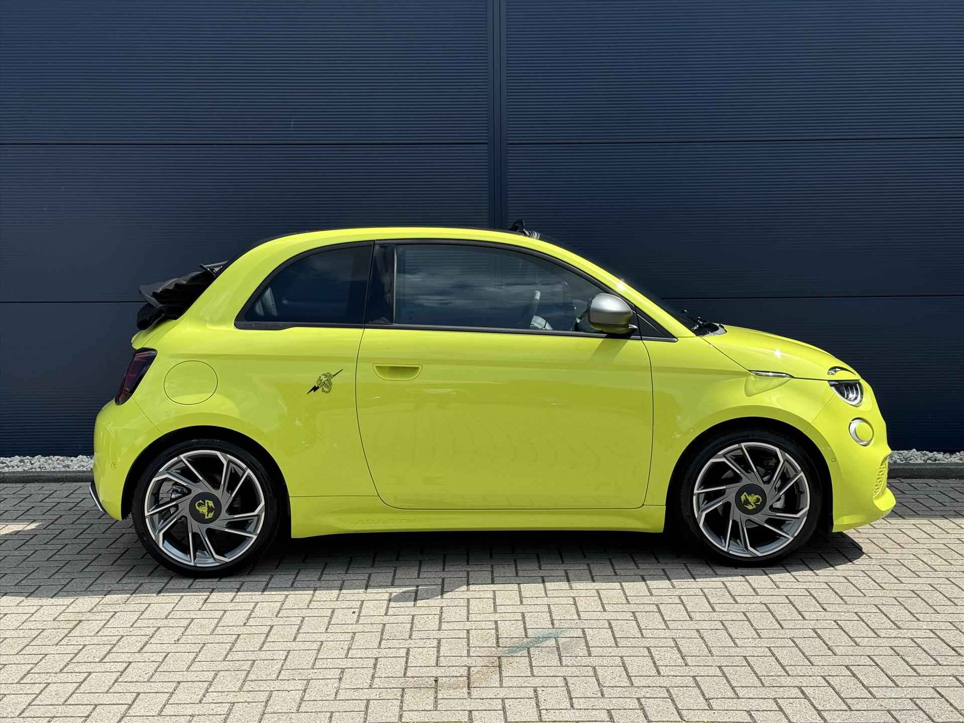 Abarth 500C 42 kWh 155pk Turismo I Scorpio uitgevoerd I Winterpack - 4/23