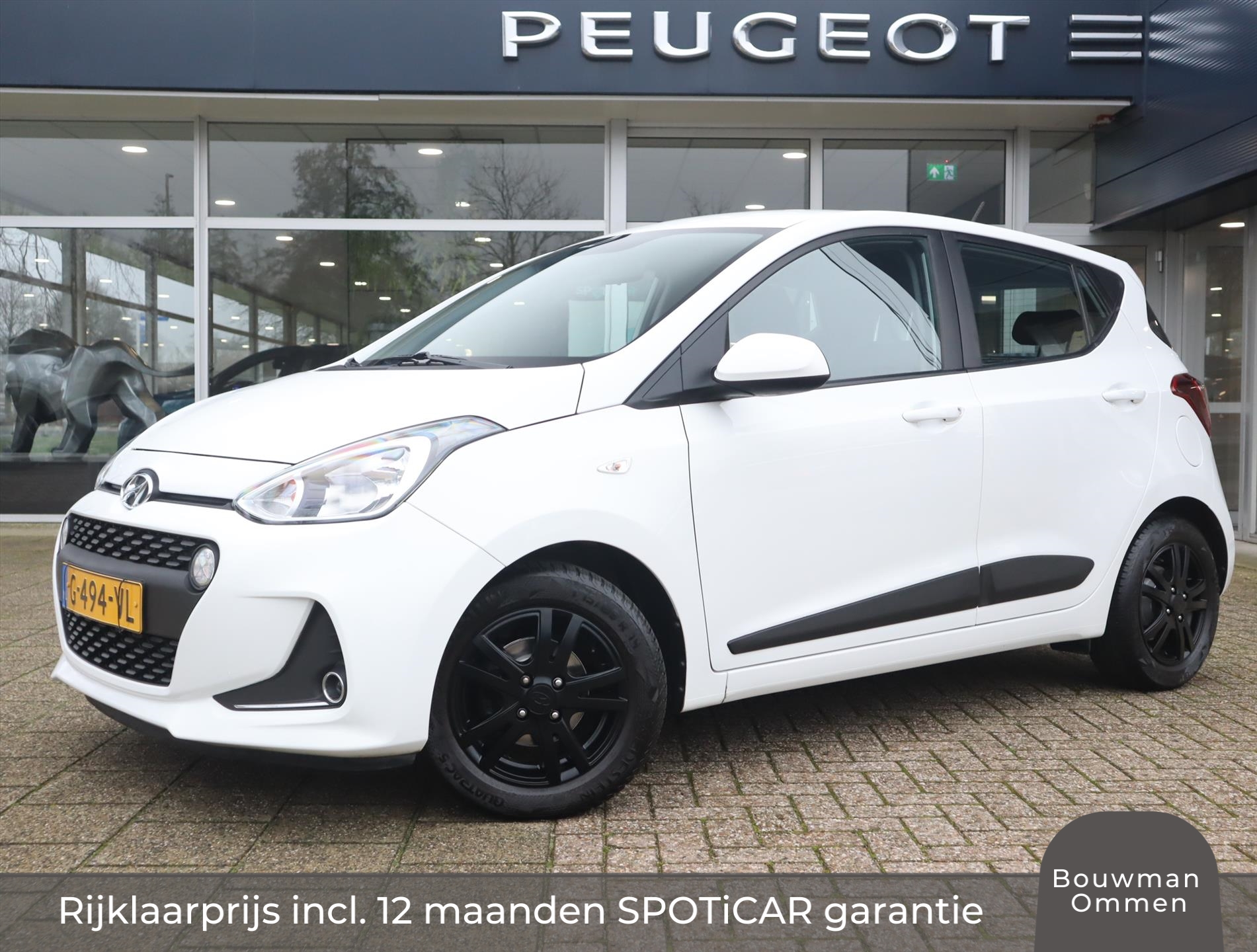 HYUNDAI I10 Comfort 1.0i 66pk, Rijklaarprijs, Navigatie DAB+ Lichtmetalen velgen Sensoren Cruise control