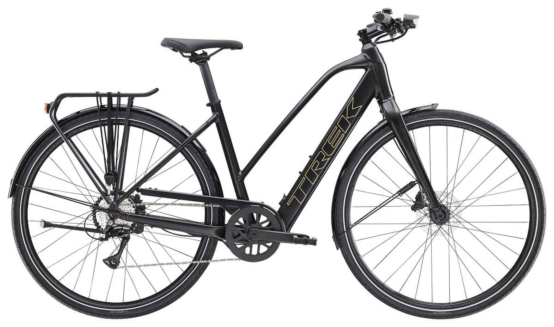 TREK FX+ 2 Mid-step LT DAMES SATIN TREK BLACK M 46cm M 2025