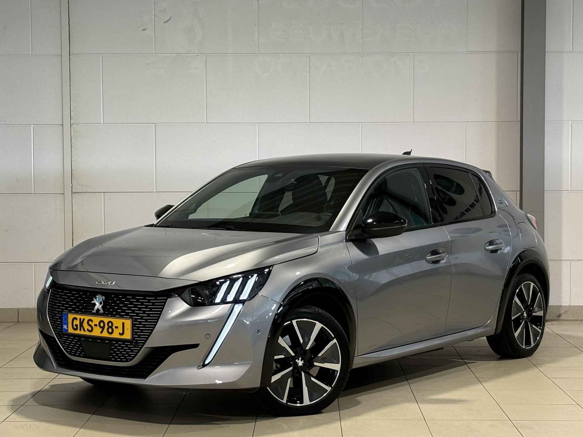 Peugeot e-208 5-deurs GT-Line EV 3-FASEN 50kWh 136pk AUTOMAAT | PANODAK | KEYLESS ENTRY | STOELVERW. | ADAPTIVE CRUISE | BLACK DIAMOND | DRAADLOZE TELEFOONLADER | - 3/55