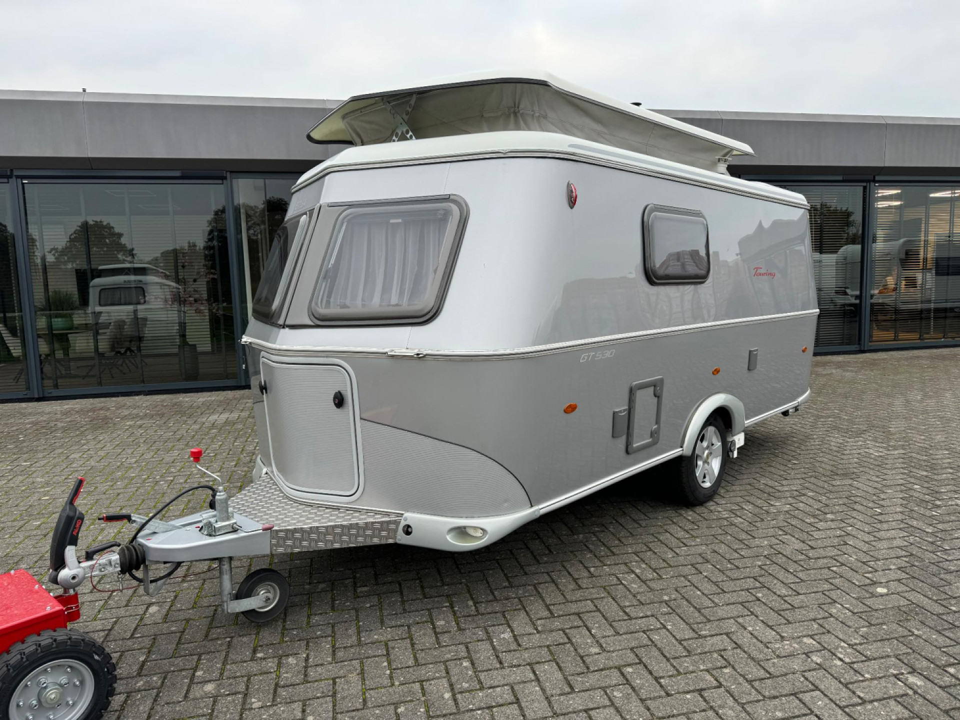 Eriba Touring Troll 530 GT SILVER Luifel INCLUSIEF STALLING