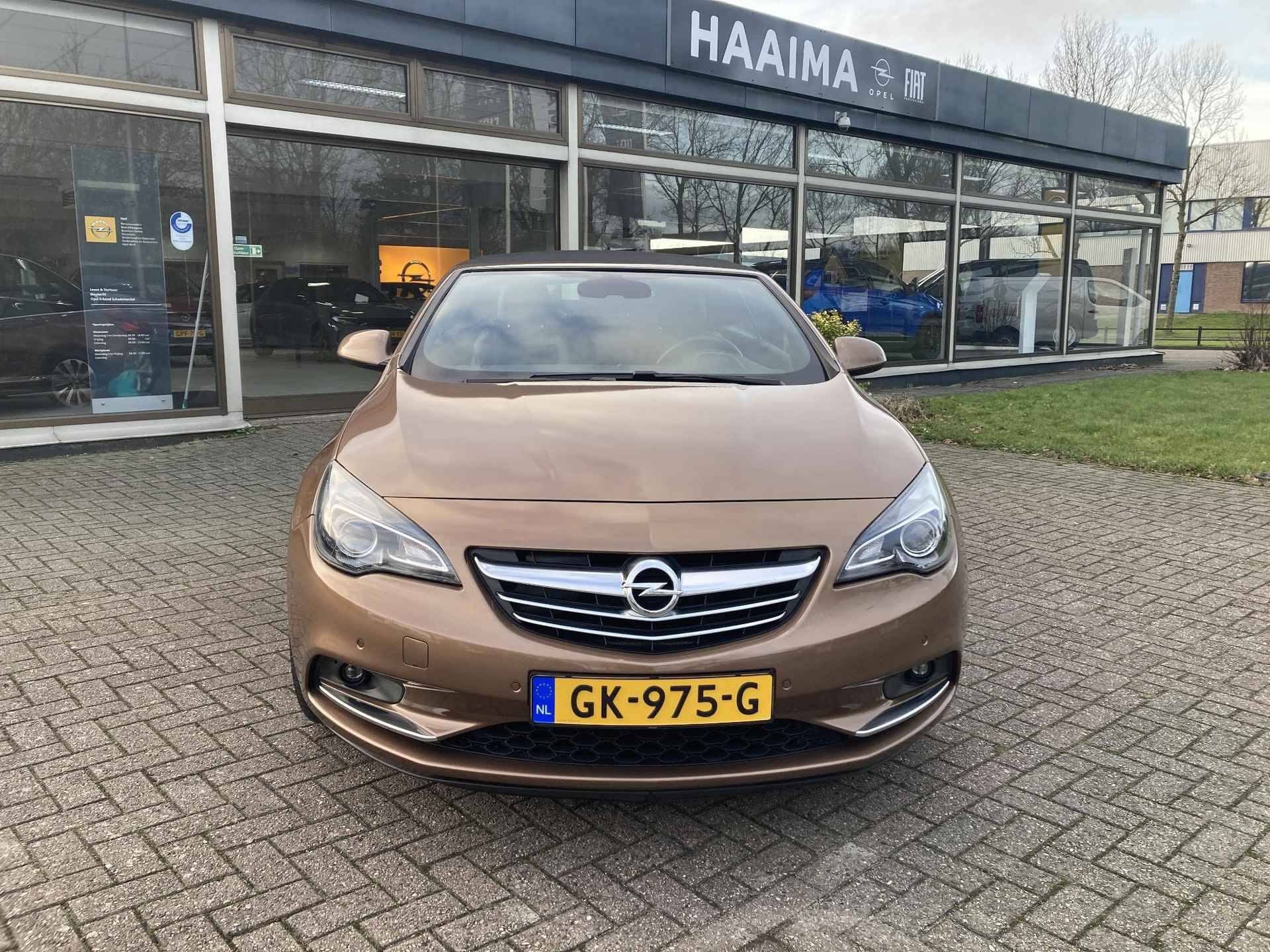 Opel Cascada 1.6 Turbo Cosmo | ECC | Navi | Winterpakket | Elektrisch Pakket | Leder | AGR | Parkpilot | 19"LM-Velgen | Trekhaak | Dealer onderhouden - 3/56