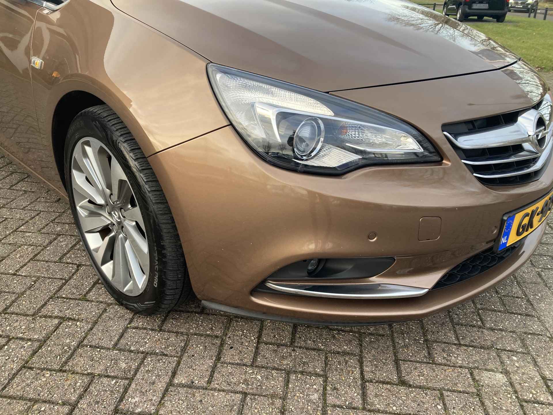 Opel Cascada 1.6 Turbo Cosmo | ECC | Navi | Winterpakket | Elektrisch Pakket | Leder | AGR | Parkpilot | 19"LM-Velgen | Trekhaak | Dealer onderhouden - 20/56