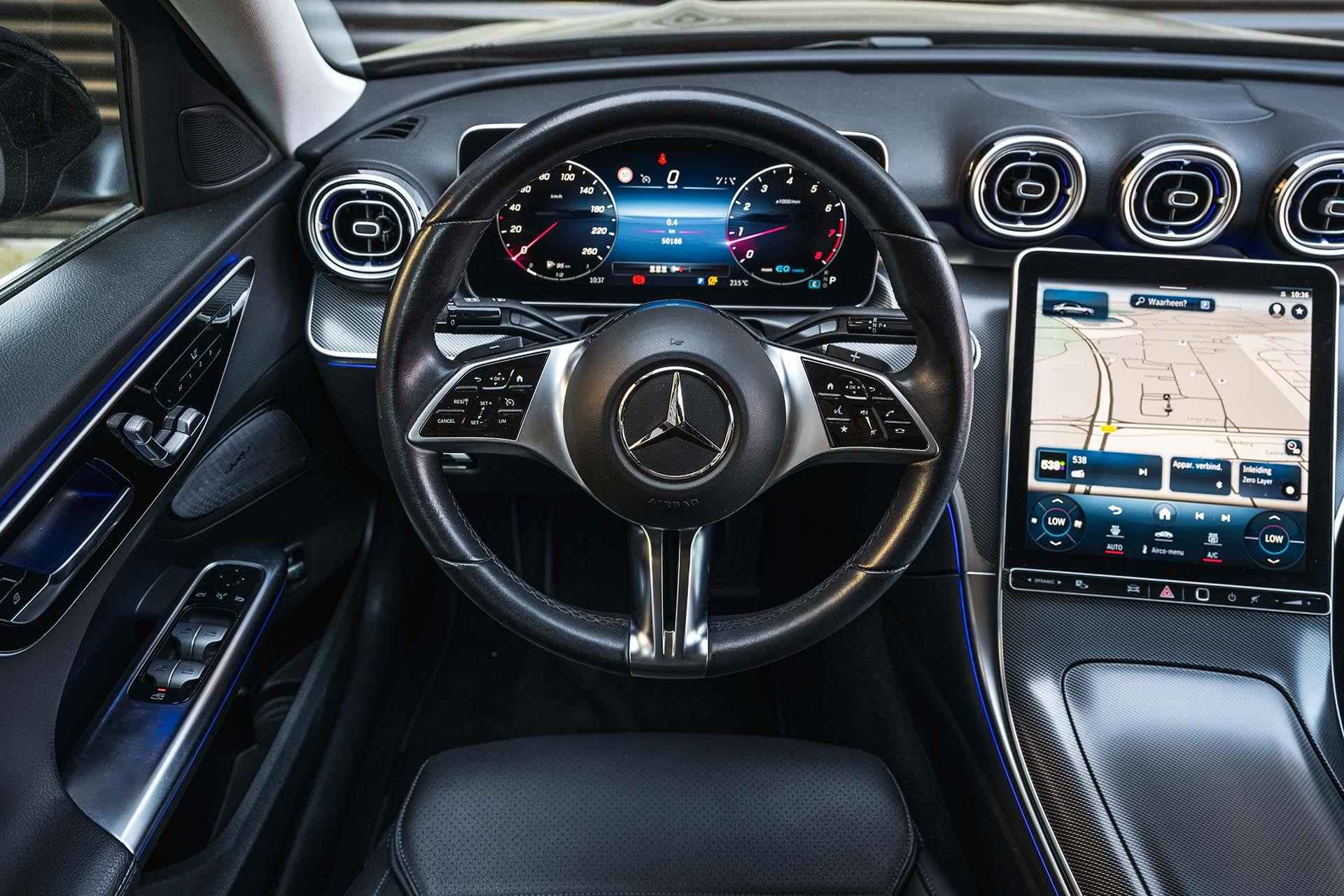 Mercedes-Benz C-klasse 200 Launch Edition Luxury Line | Memory pakket | Sfeerverlichting | Stoelverwarming | Apple carplay | DAB+ | KEYLESS GO | - 5/33