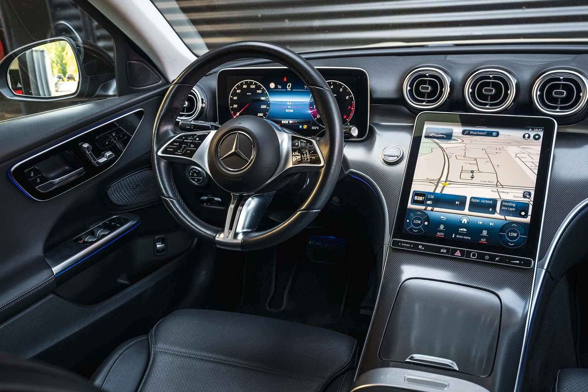 Mercedes-Benz C-klasse 200 Launch Edition Luxury Line | Memory pakket | Sfeerverlichting | Stoelverwarming | Apple carplay | DAB+ | KEYLESS GO | - 7/33