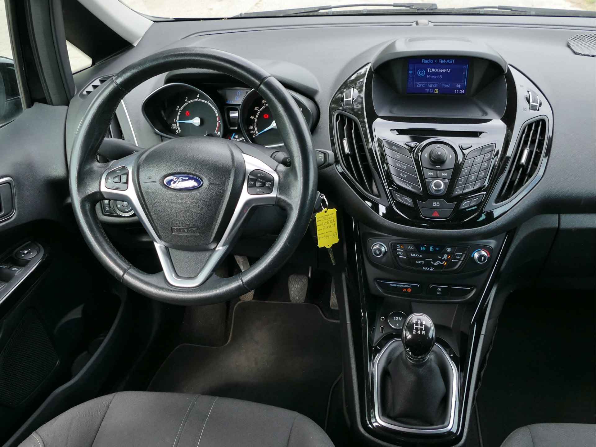 Ford B-MAX 1.0 EcoBoost Titanium | navigatie | all-season-banden | trekhaak | nieuwe distributieriem - 14/44