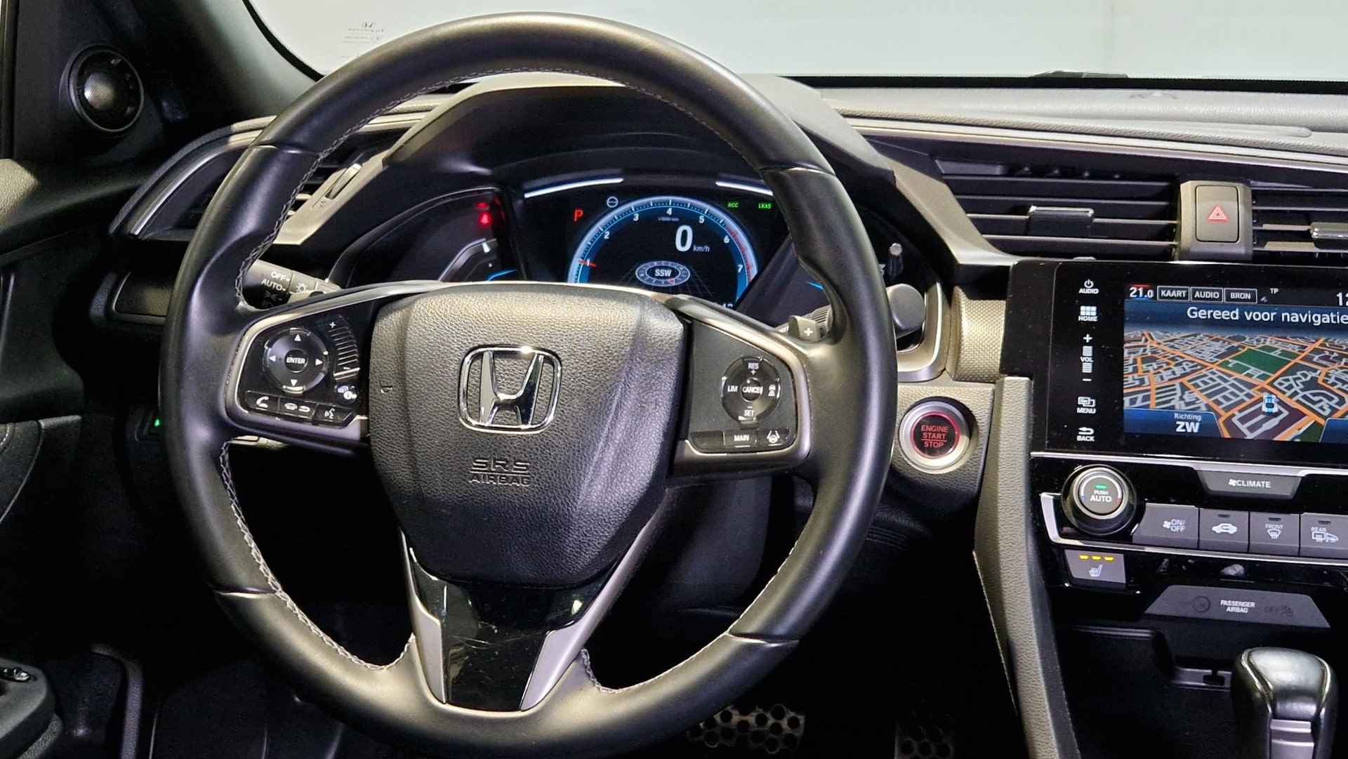 Honda Civic 1.0 i-VTEC Executive | Panoramadak | Afneembare Trekhaak - 11/29