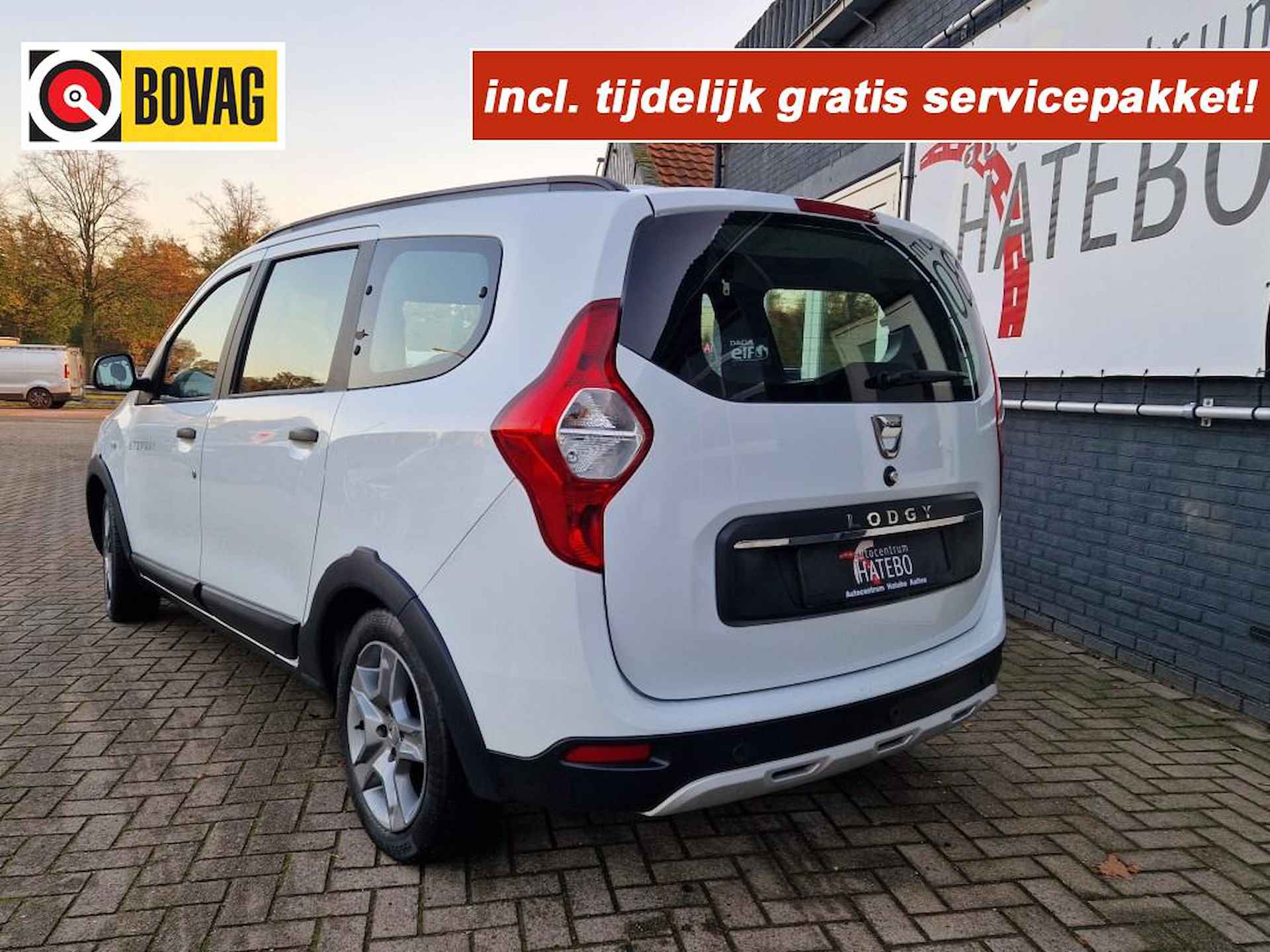 DACIA Lodgy 1.2 TCE 7PERS. STEPWAY Airco Navi Cruise Camera Erg mooi!! - 2/30