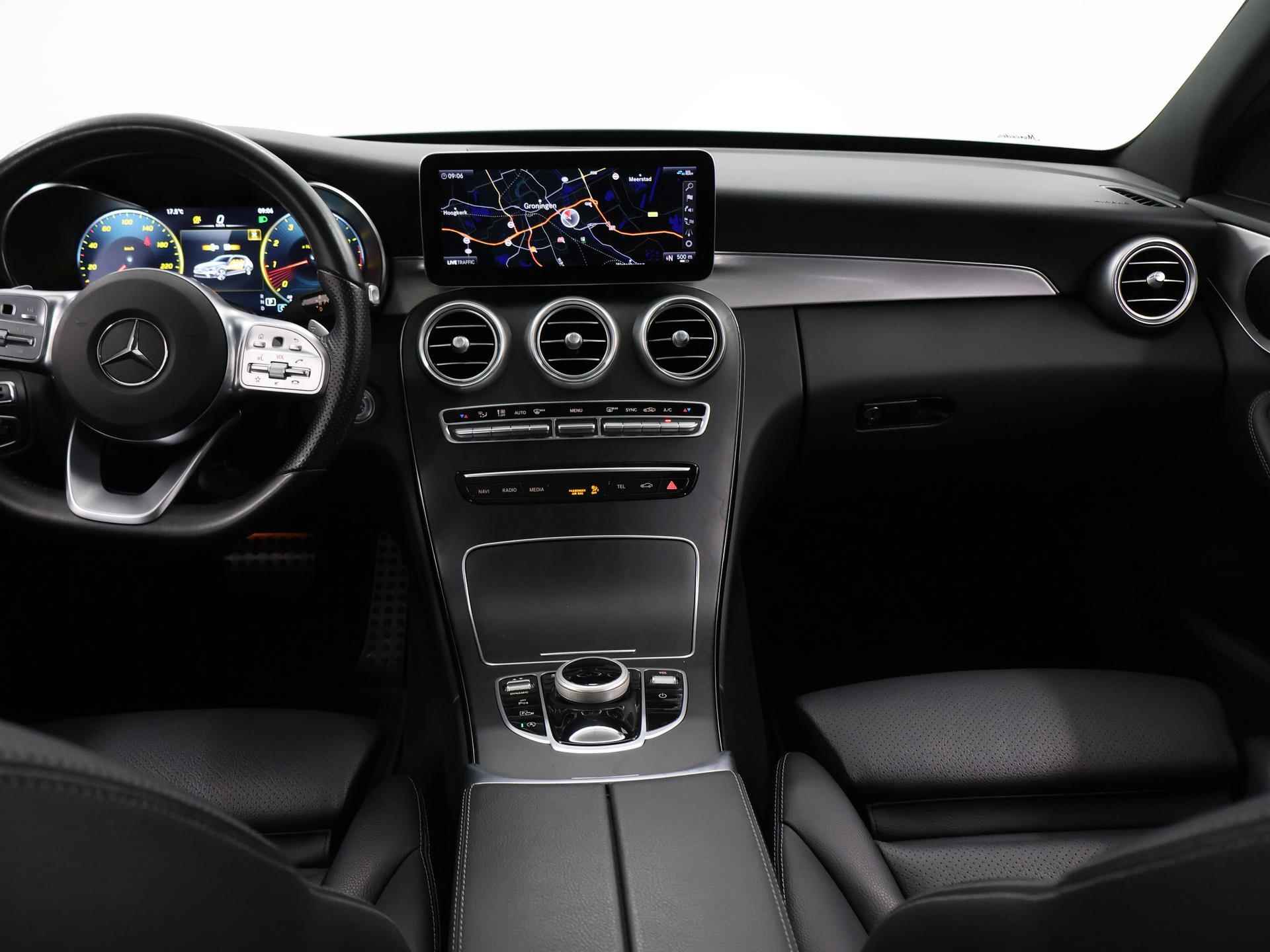 Mercedes-Benz C-klasse Estate 180 Business Solution AMG | Panoramadak | Dodehoekassistent | Elektr. achterklep | digitaal dashboard | achteruitrijcamera | Led-koplampen - 9/42