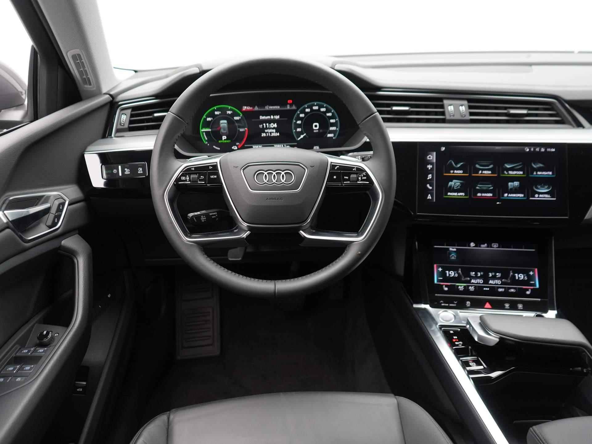 Audi e-tron e-tron 55 quattro advanced 95 kWh Adapt. Cruise / Camera / Elek. Voorstoelen / Elek. Kofferbak - 13/49