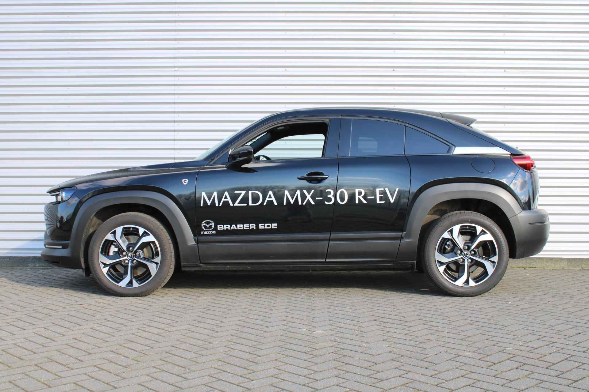 Mazda MX-30 e-SkyActiv R-EV 170 Advantage Industrial | 18" LM | Leer | Navi | Camera | - 7/33