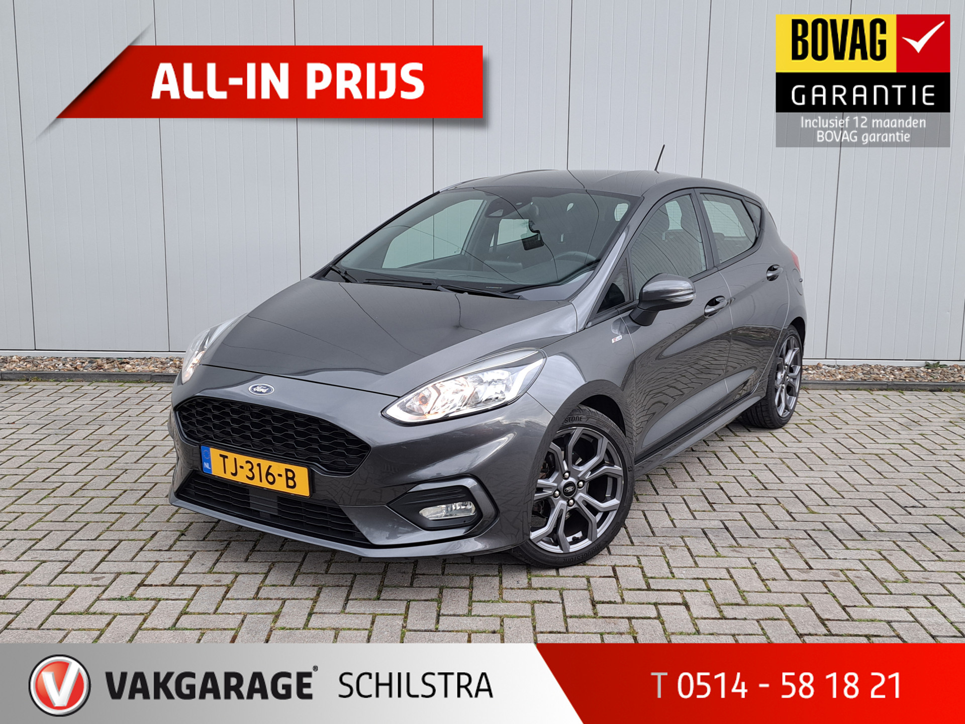 Ford Fiesta 1.0 EcoBoost ST-Line | CLIMA | NAVI | Android/Apple Carplay