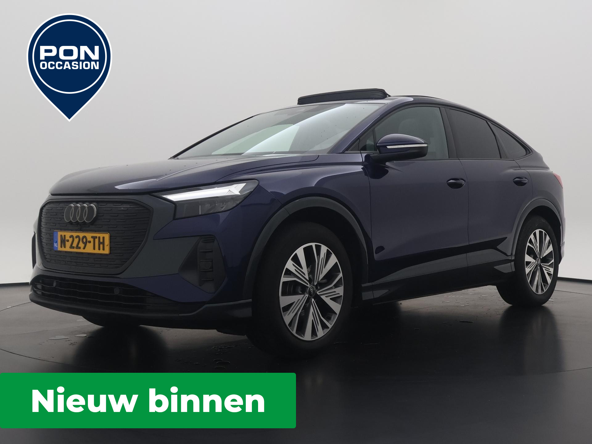 Audi Q4 Sportback e-tron 35 Launch edition Advanced Plus 55 kWh | NIEUW BINNEN | Pano Dak | Navigatie | Carplay | Stoelverwarming | 19'' |