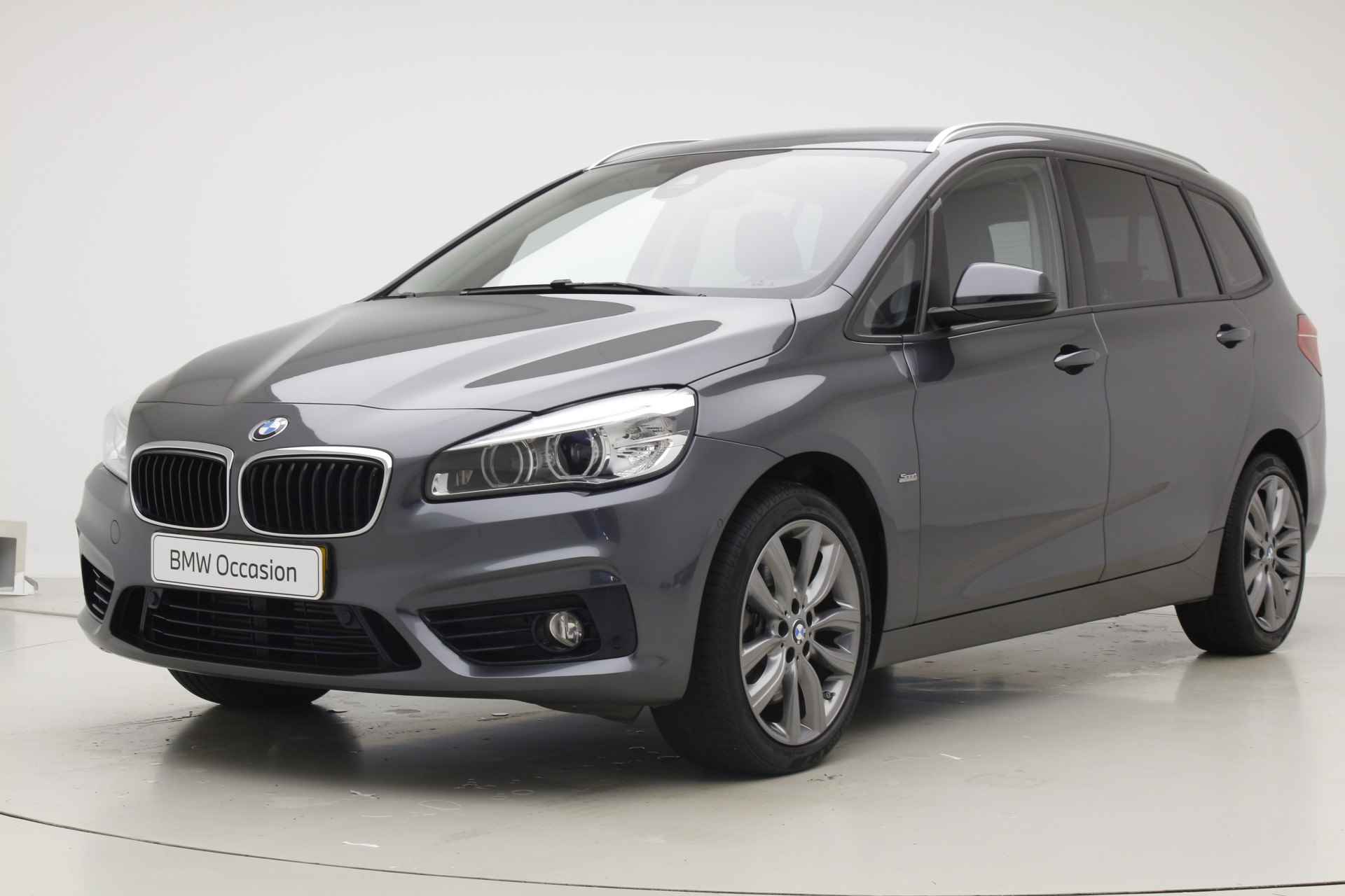 BMW 2 Serie Gran Tourer 220i 7 persoons | 3e zitrij | Trekhaak | Sportline | Stoelverwarming | - 7/35