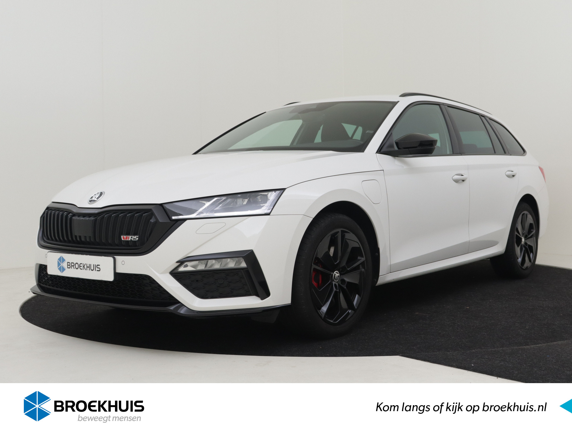 Škoda Octavia Combi 1.4 TSI RS 245 PHEV Business | Cruise control | Navigatie via app | App connect | Dab radio | Led koplampen | Keyless | 18