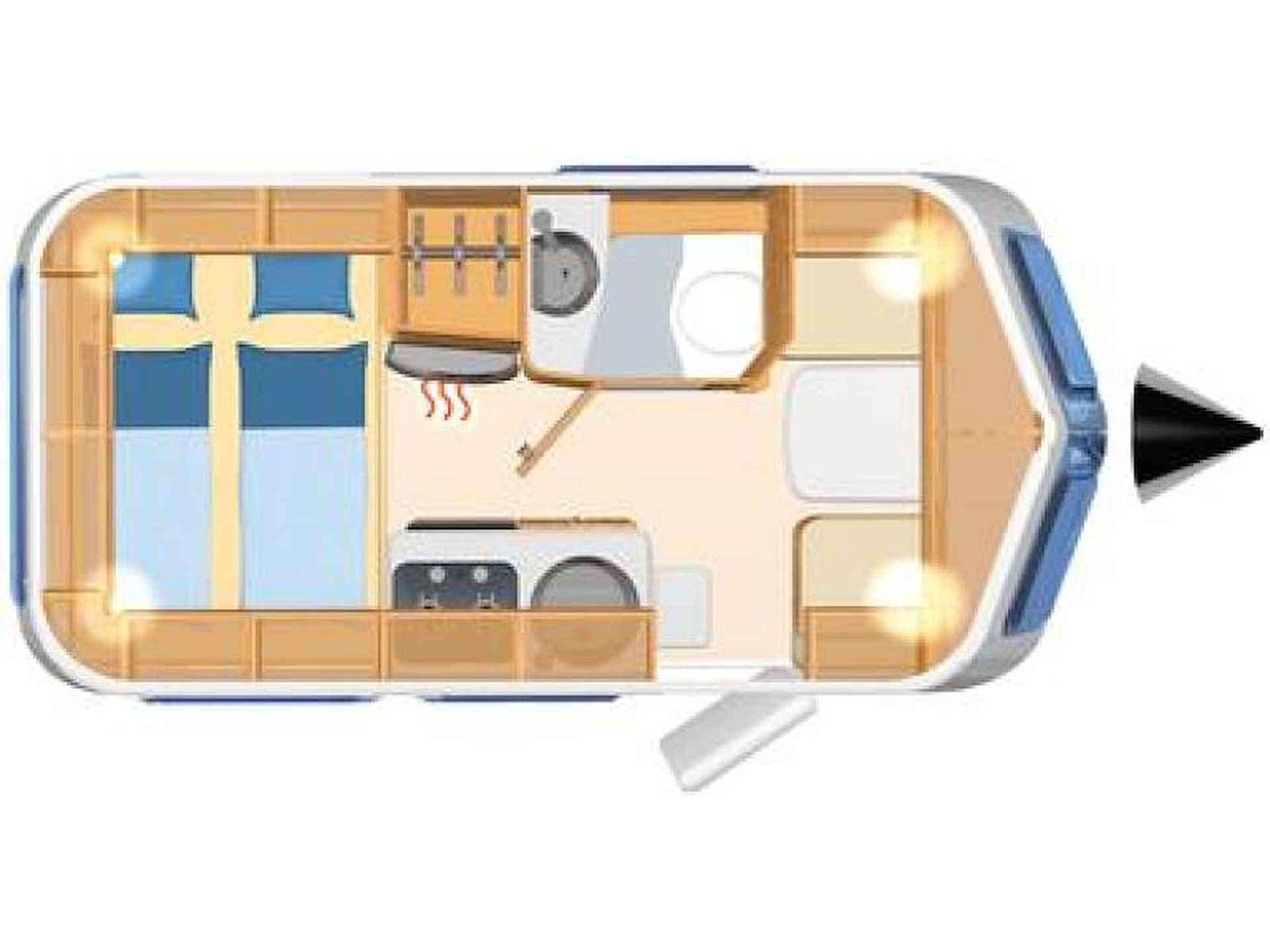 Eriba Touring 430 wordt verwacht! - 4/9