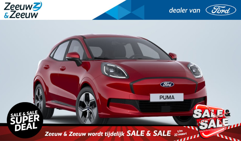 Ford Puma Gen-E 44 kWh 168pk automaat | €1.000.- korting | Nieuw te bestellen