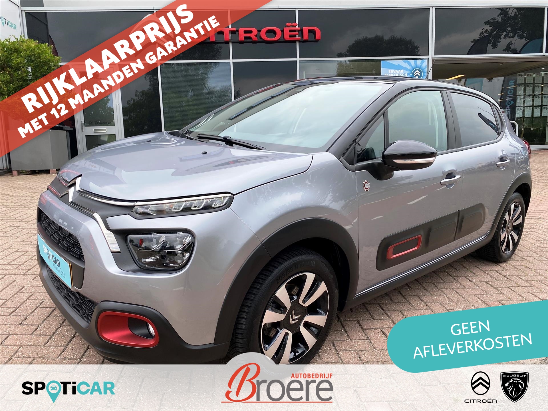 CITROEN C3 1.2 83pk C-Series | navigatie, dab, 16 inch velgen, apple carplay, android auto, climate- en cruise control