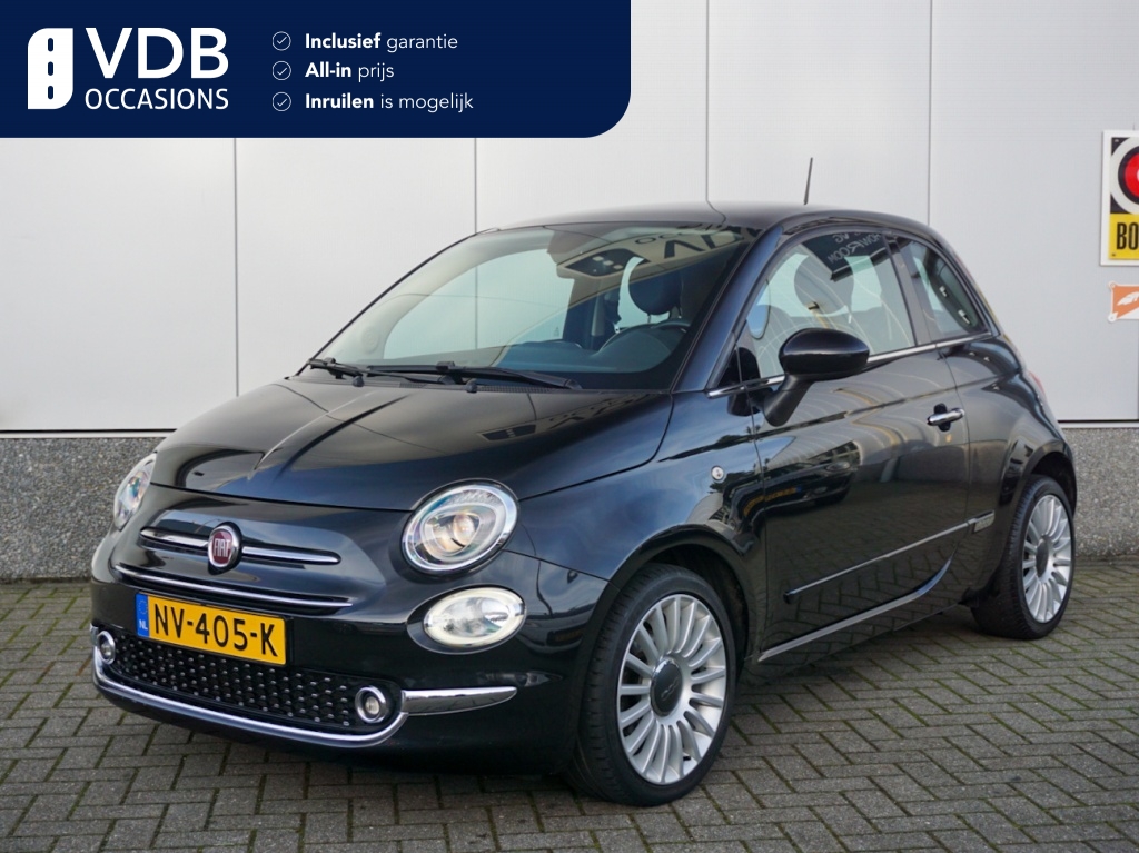 Fiat 500 0.9 TwinAir T Lounge 80 PK Navigatie | Clima | Park. sensoren |