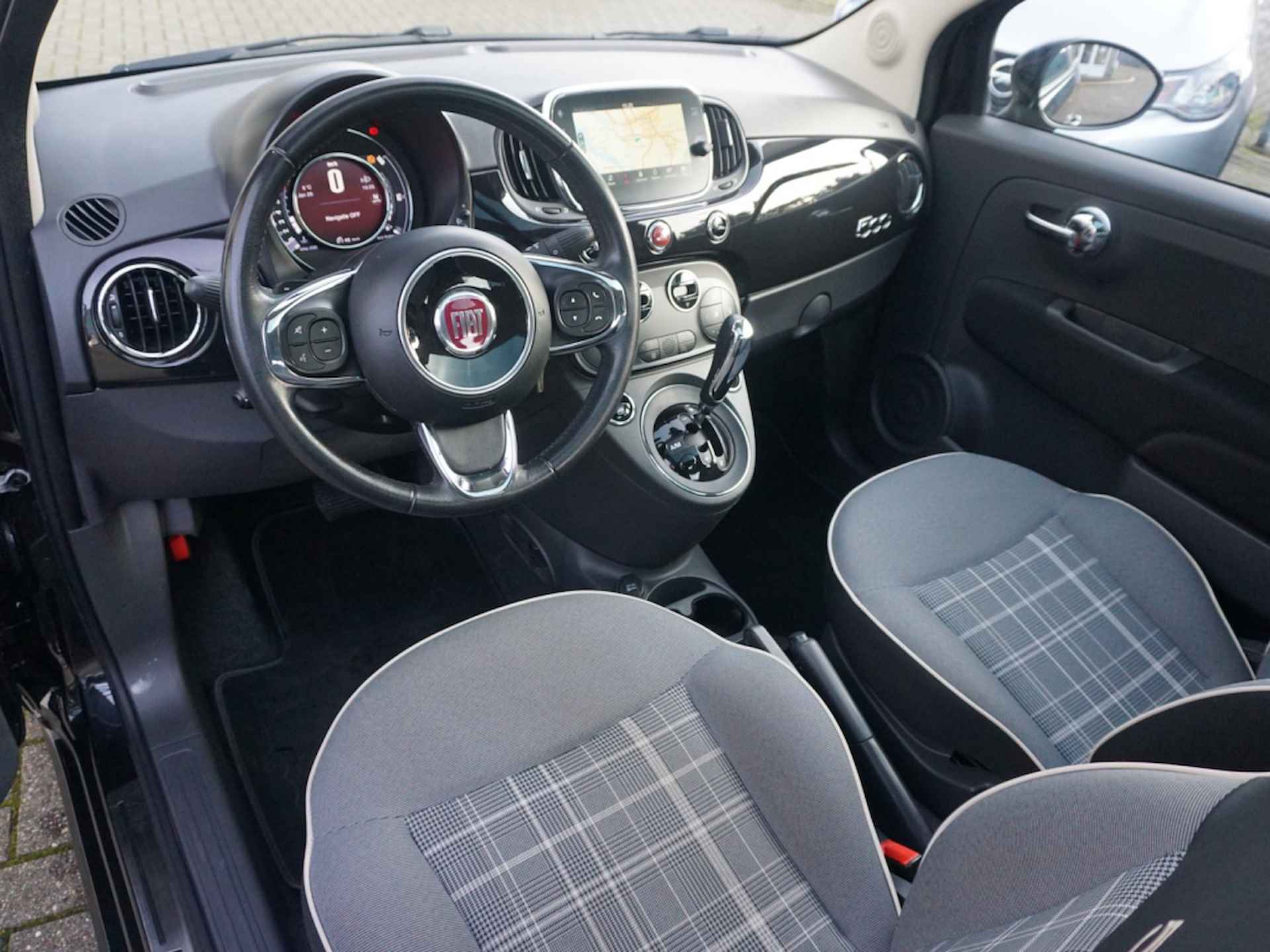 Fiat 500 0.9 TwinAir T Lounge 80 PK Navigatie | Clima | Park. sensoren | - 3/28