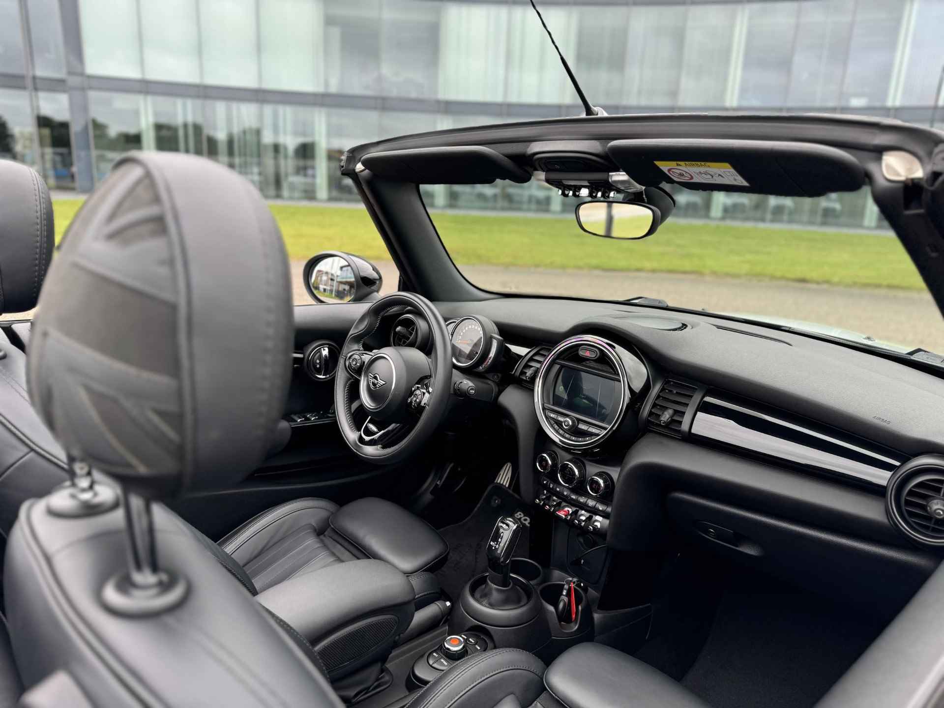 MINI Cooper Cabrio 1.5 Salt Apple/Android JCW Leder - 28/44