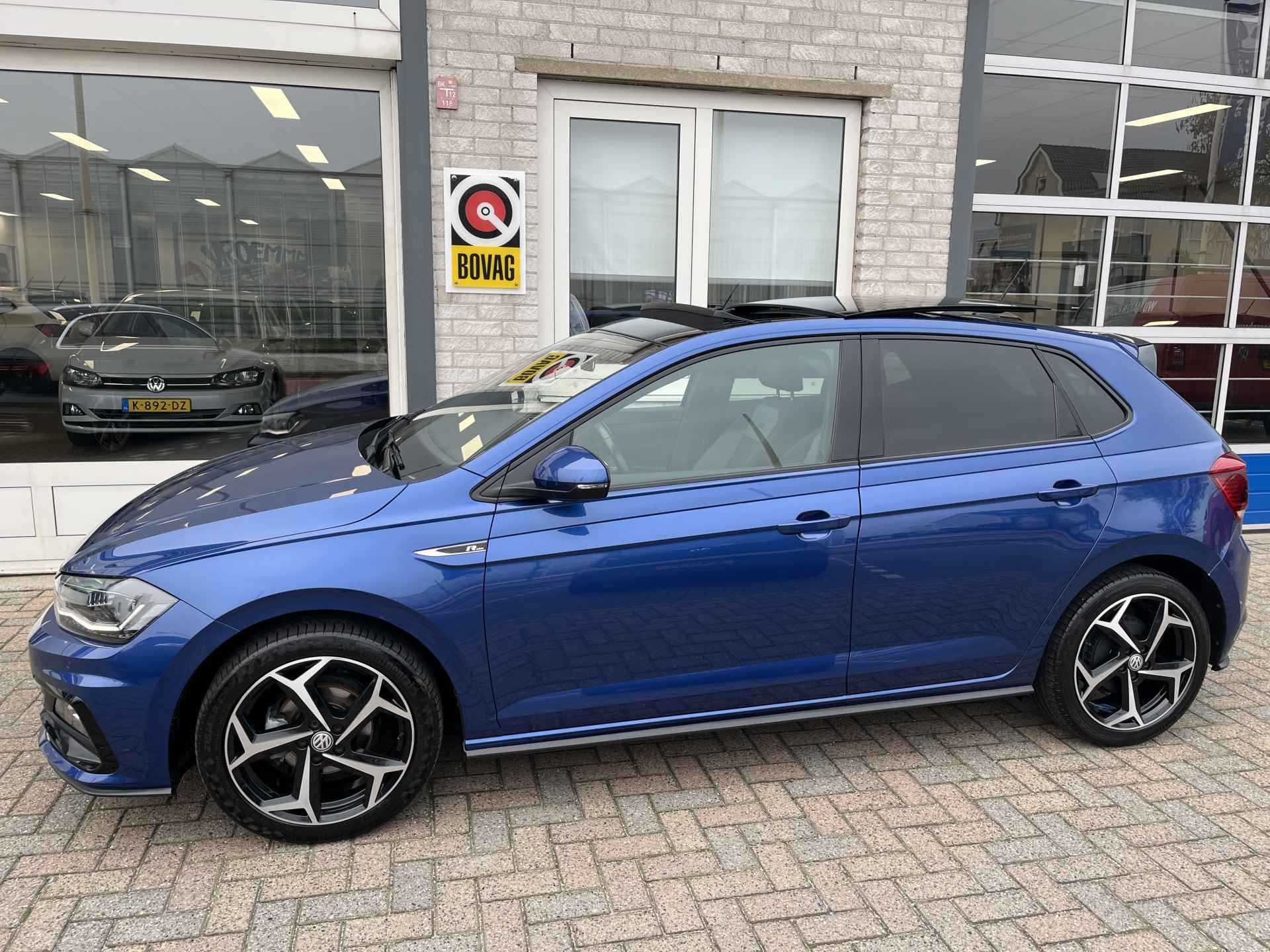 Volkswagen Polo 1.0 TSI R-Line / AUTOMAAT/ PANO/ DIGITAL DASH/ NAVI/ CRUISE/ DAB/ PARK. SENSOREN/ 17"LMV - 3/42