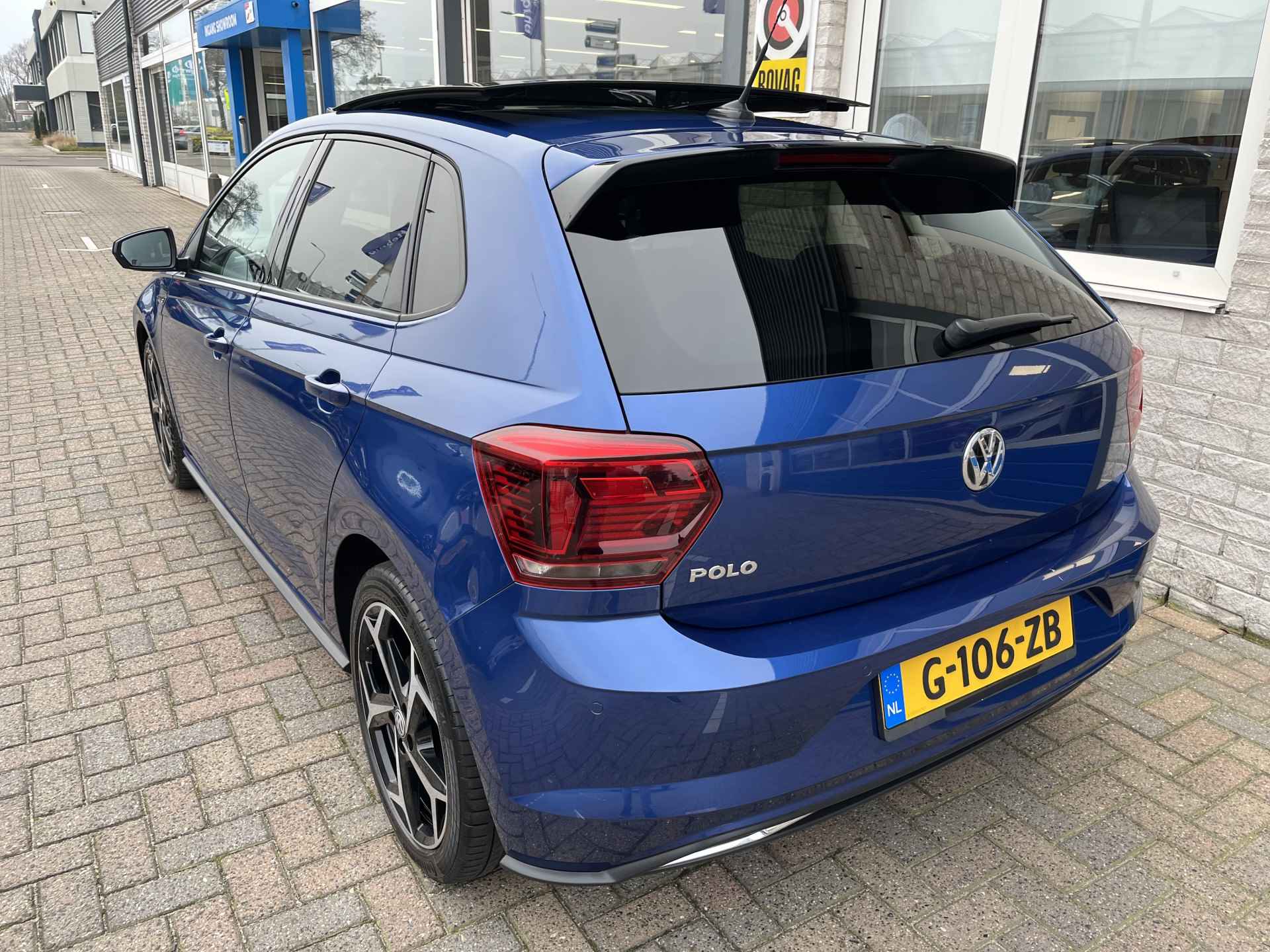 Volkswagen Polo 1.0 TSI R-Line / AUTOMAAT/ PANO/ DIGITAL DASH/ NAVI/ CRUISE/ DAB/ PARK. SENSOREN/ 17"LMV - 6/42