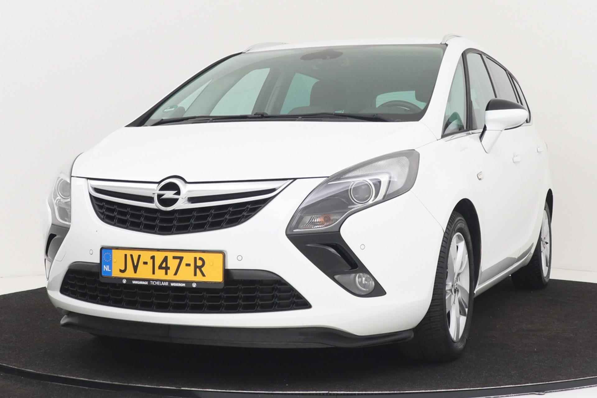 Opel Zafira Tourer 1.4 Blitz 7p. | 1e Eig. | 97.000 KM! | Leer | Volledig Ond. | Camera | Navigatie | Comfortstoelen | Stoelverw. - 14/45