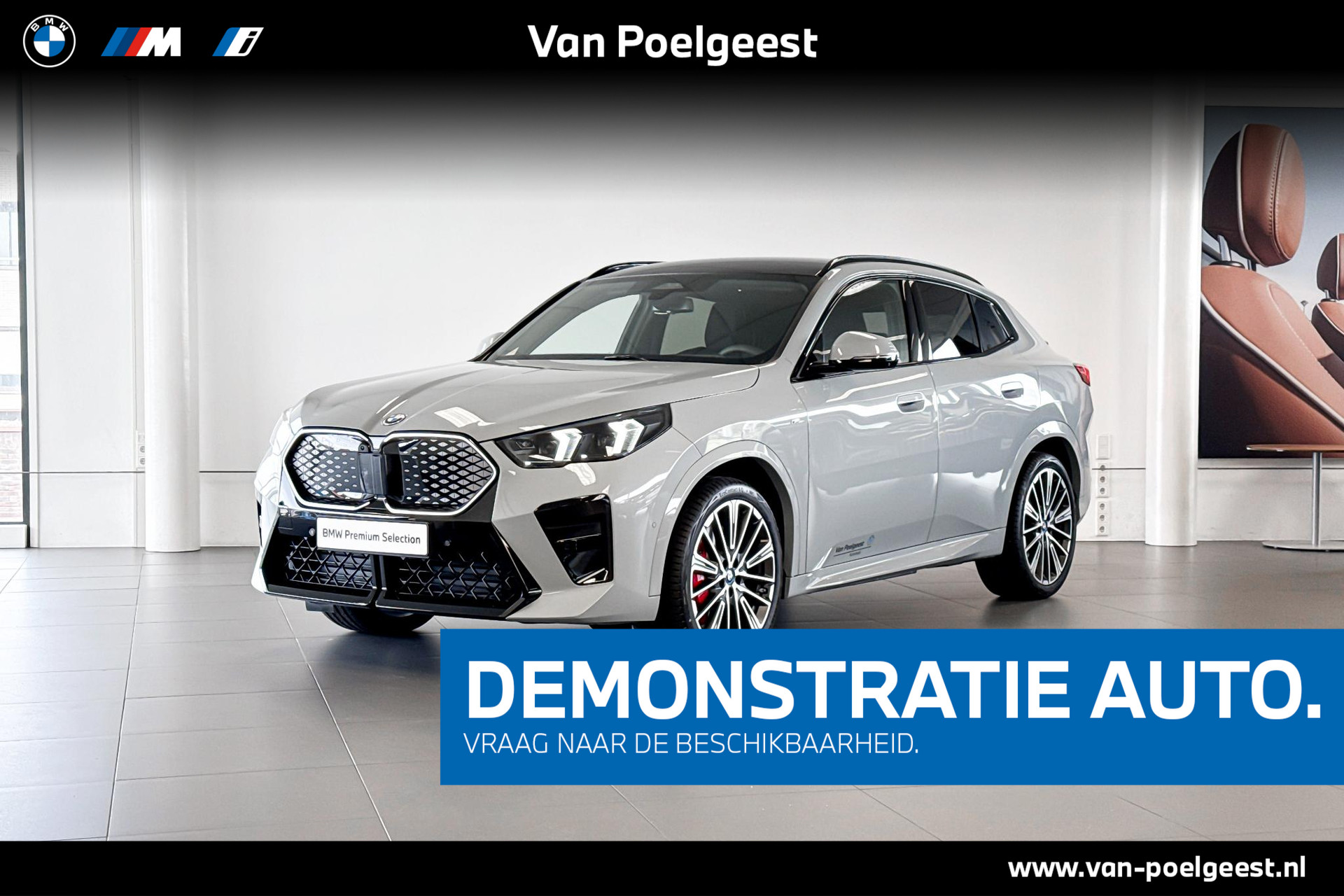 BMW iX2 eDrive20 67kWh | M Sport | Stoelverwarming | Glazen Panoramadak | Harman Kardon | Trekhaak |