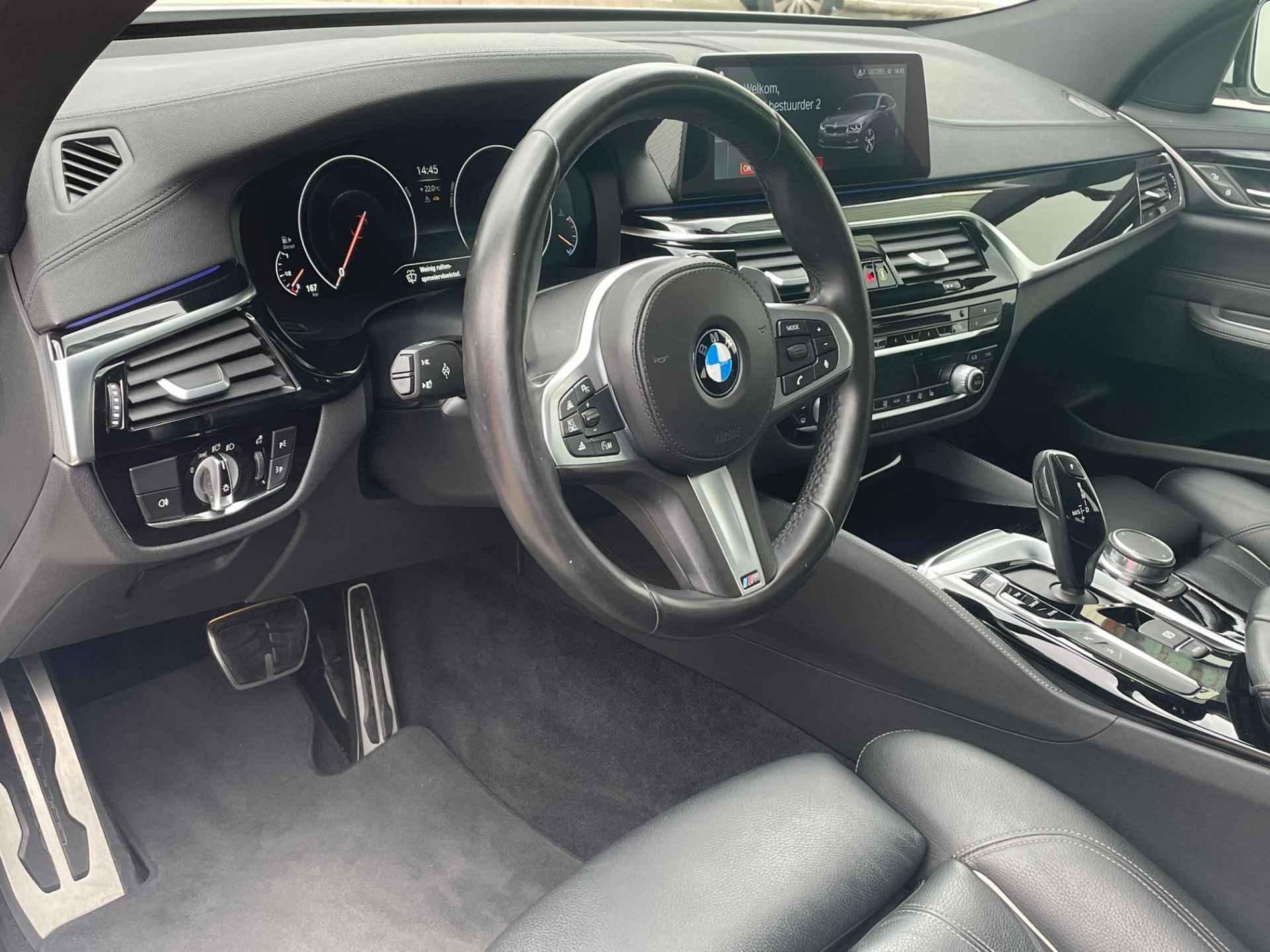 BMW 6 Serie Gran Turismo 620d HighExe. M-pakket! /Leder/ Hifi /Act.cc - 9/28